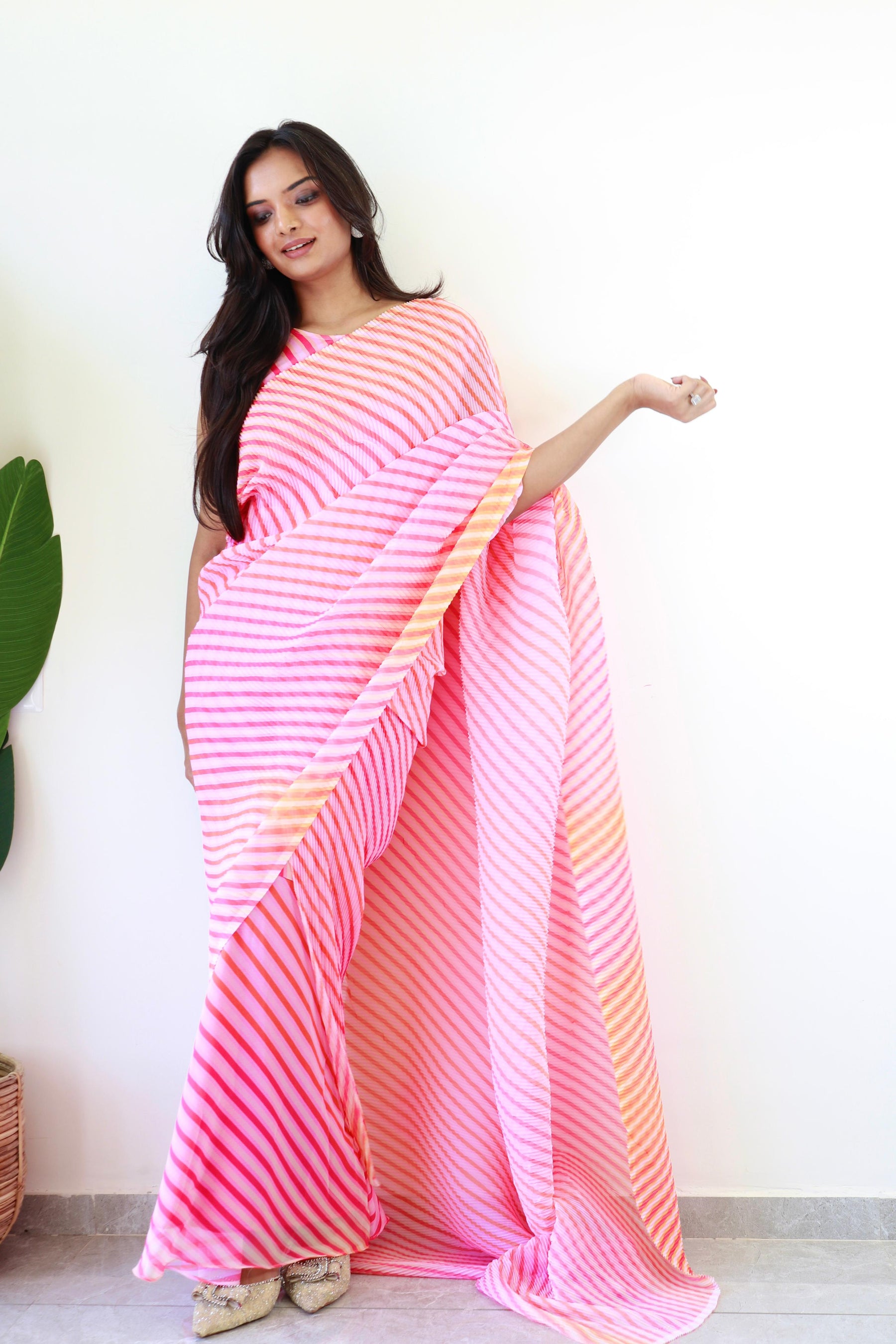 Ready to wear - Gown Saree