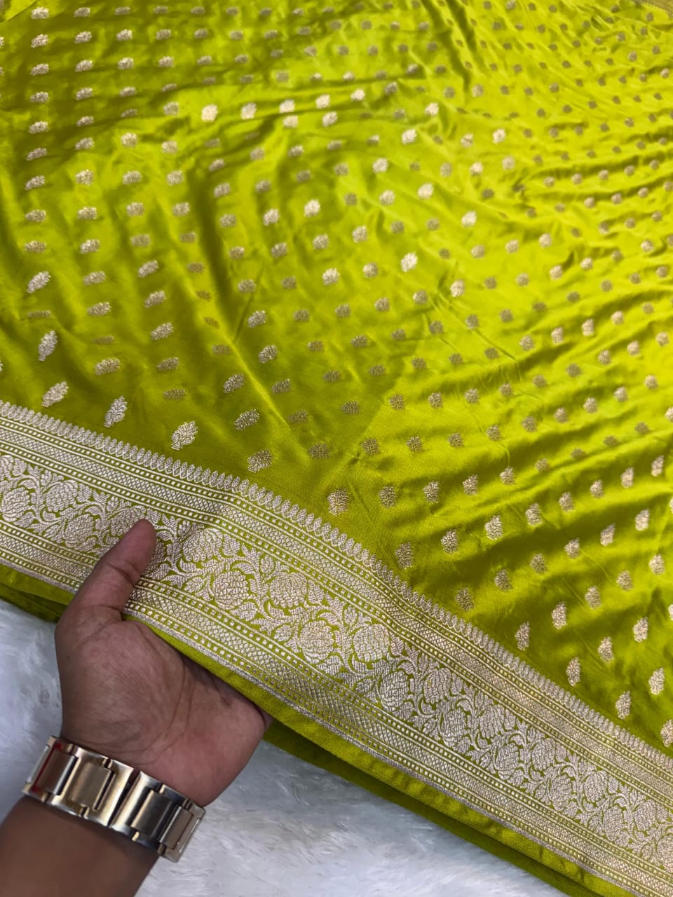 Banarasi Mashru Silk saree