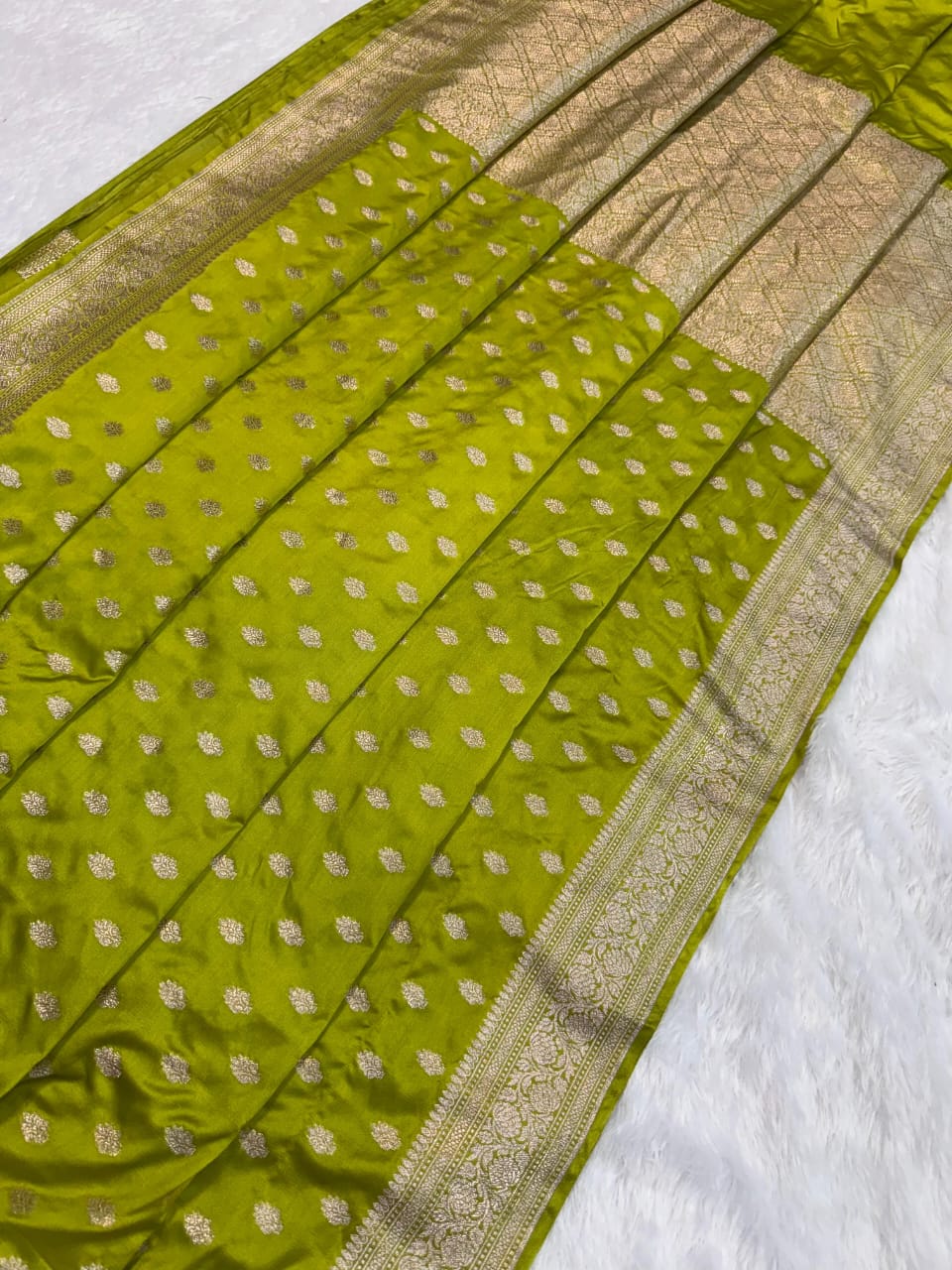 Banarasi Mashru Silk saree