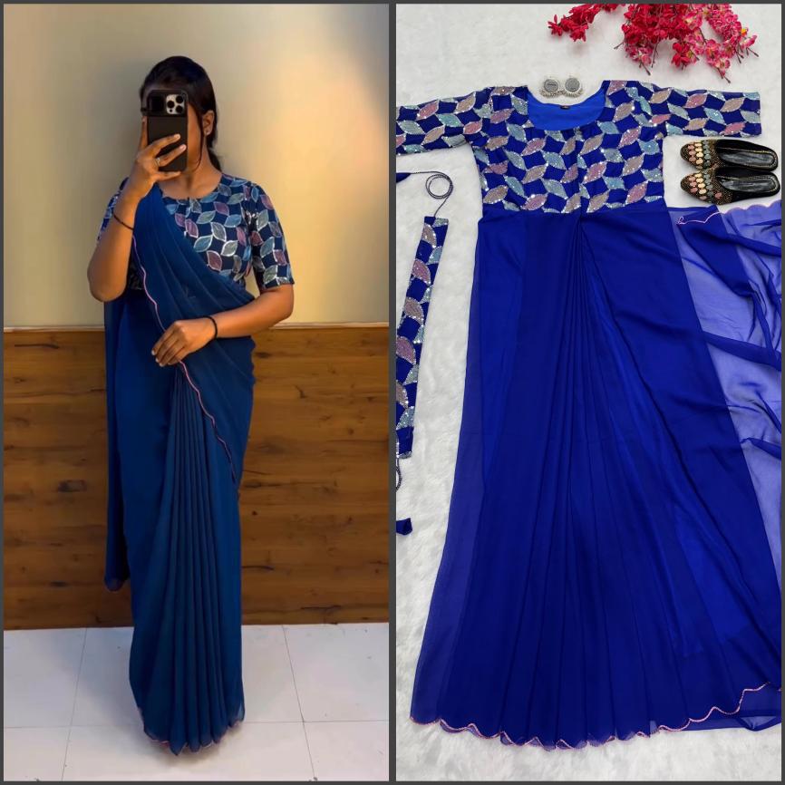 Zip and Go Ready to wear saree