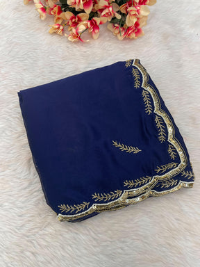 Rangoli Silk Handwork Saree