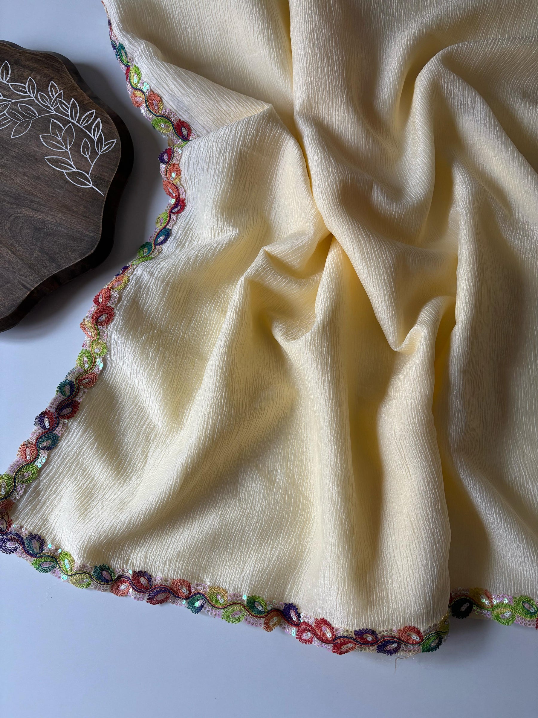 Sadhna - Crunchy Saree ✨