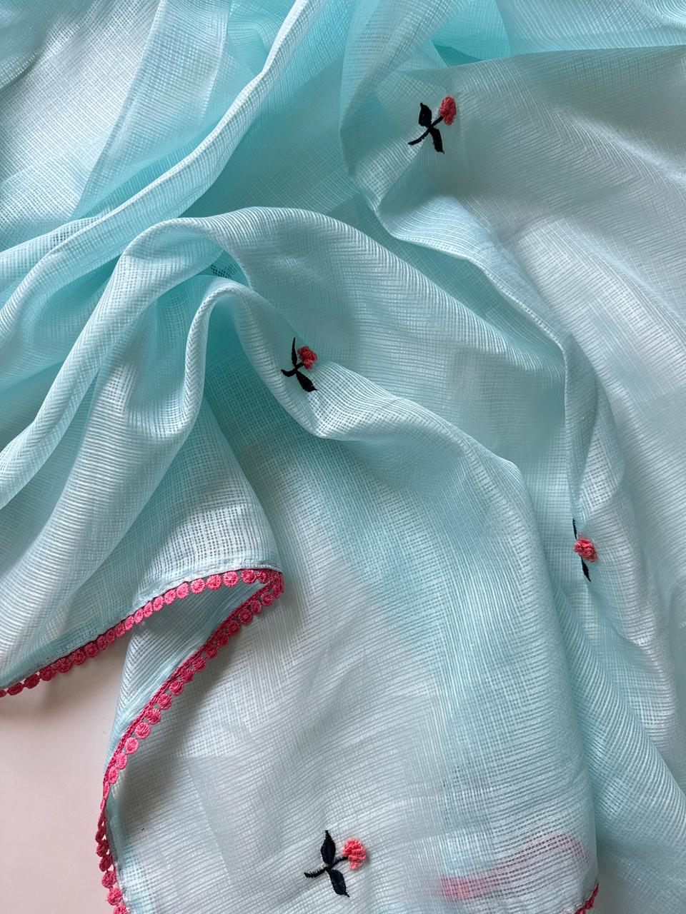 Kota Doriya Knot work Saree