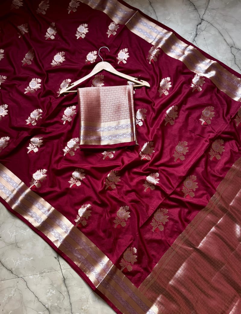 Banarasi Kataan Silk Saree