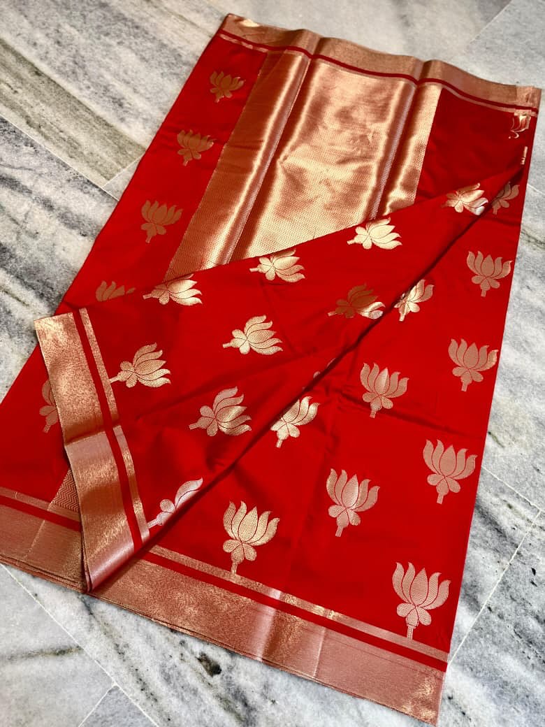 Banarasi Katan Soft Silk Saree