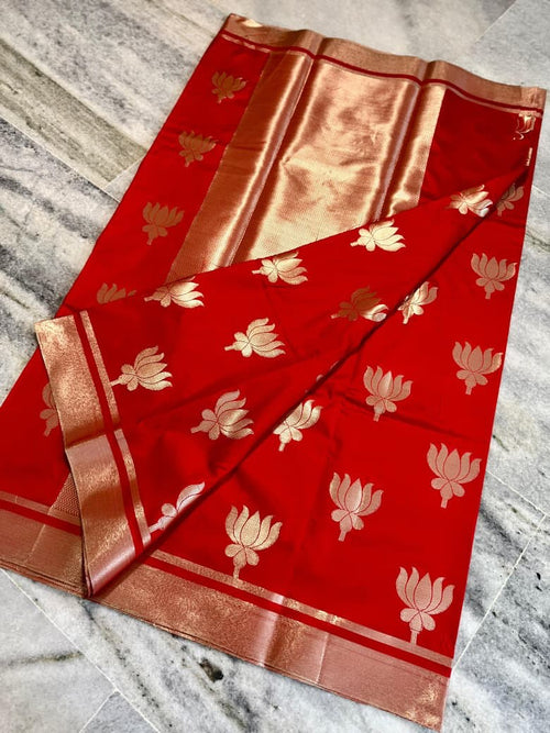Banarasi Katan Soft Silk Saree