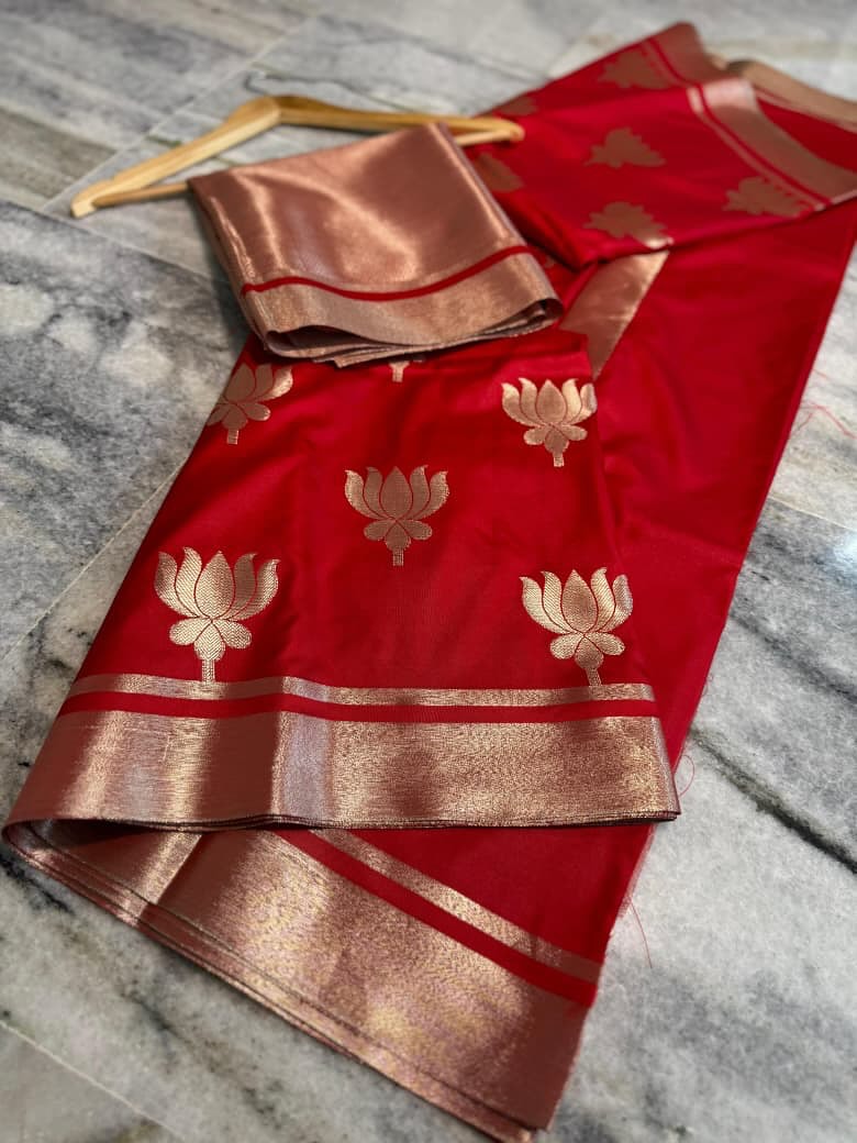 Banarasi Katan Soft Silk Saree