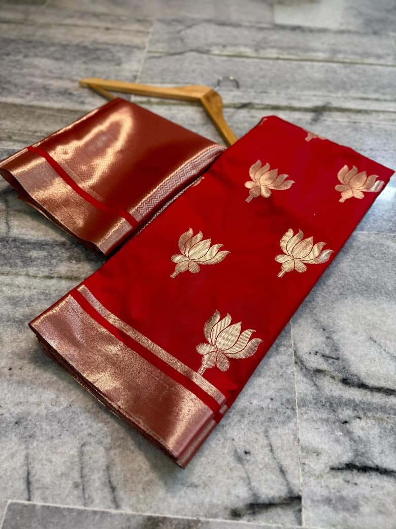 Banarasi Katan Soft Silk Saree