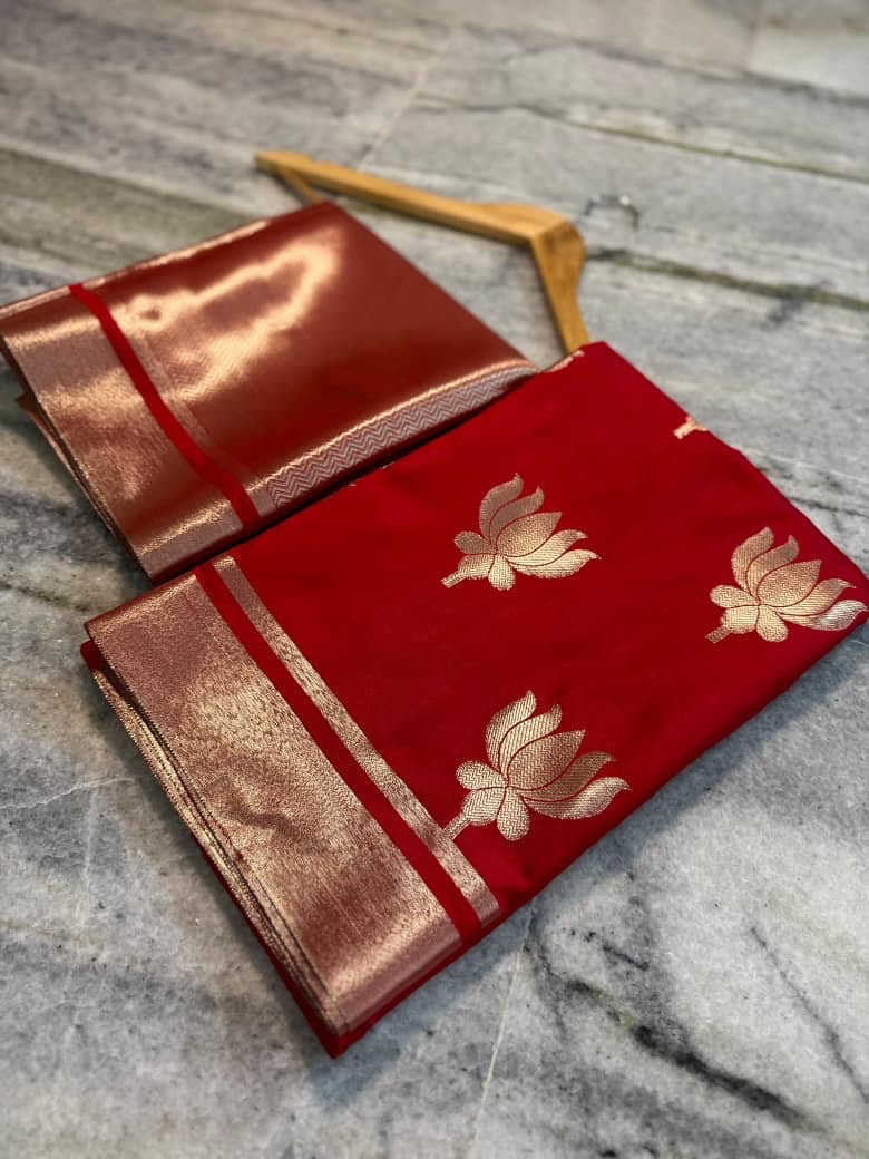 Banarasi Katan Soft Silk Saree