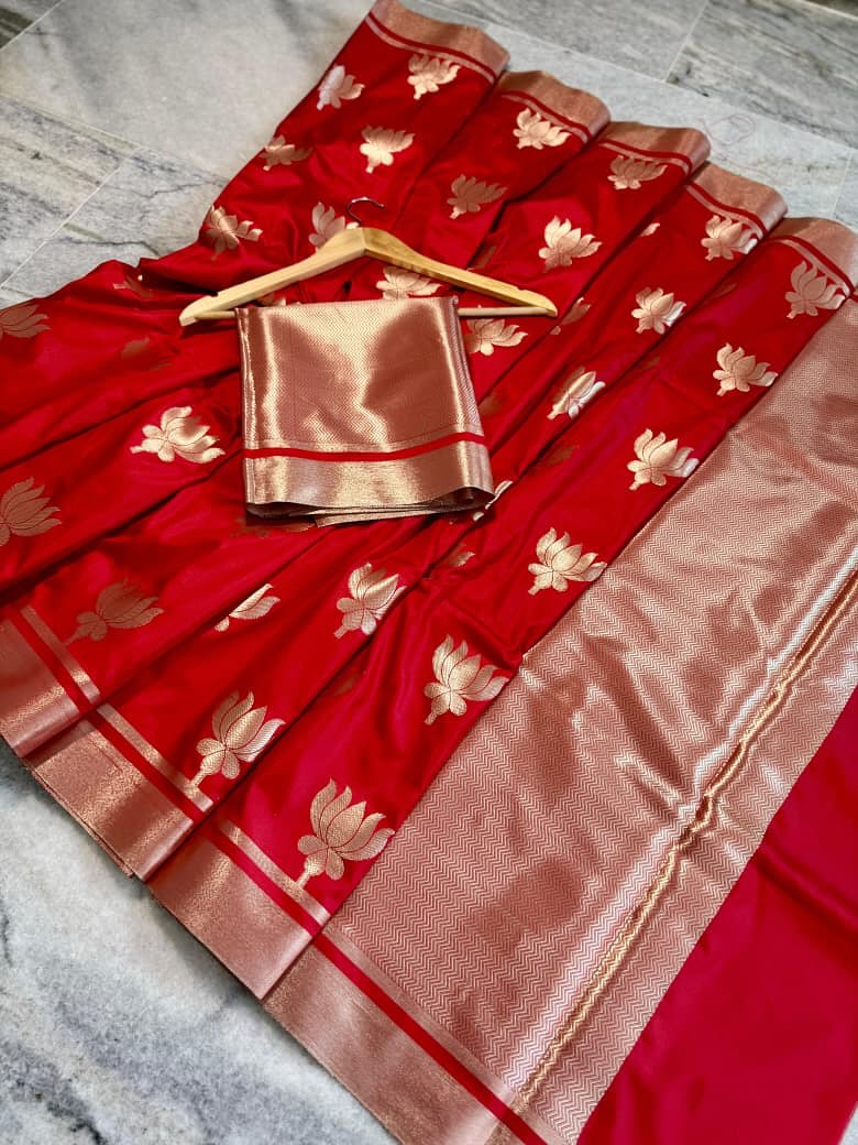 Banarasi Katan Soft Silk Saree