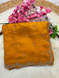 Fendy Silk Designer Handwork Saree