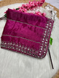 Soft Organza Designer Handwork Saree