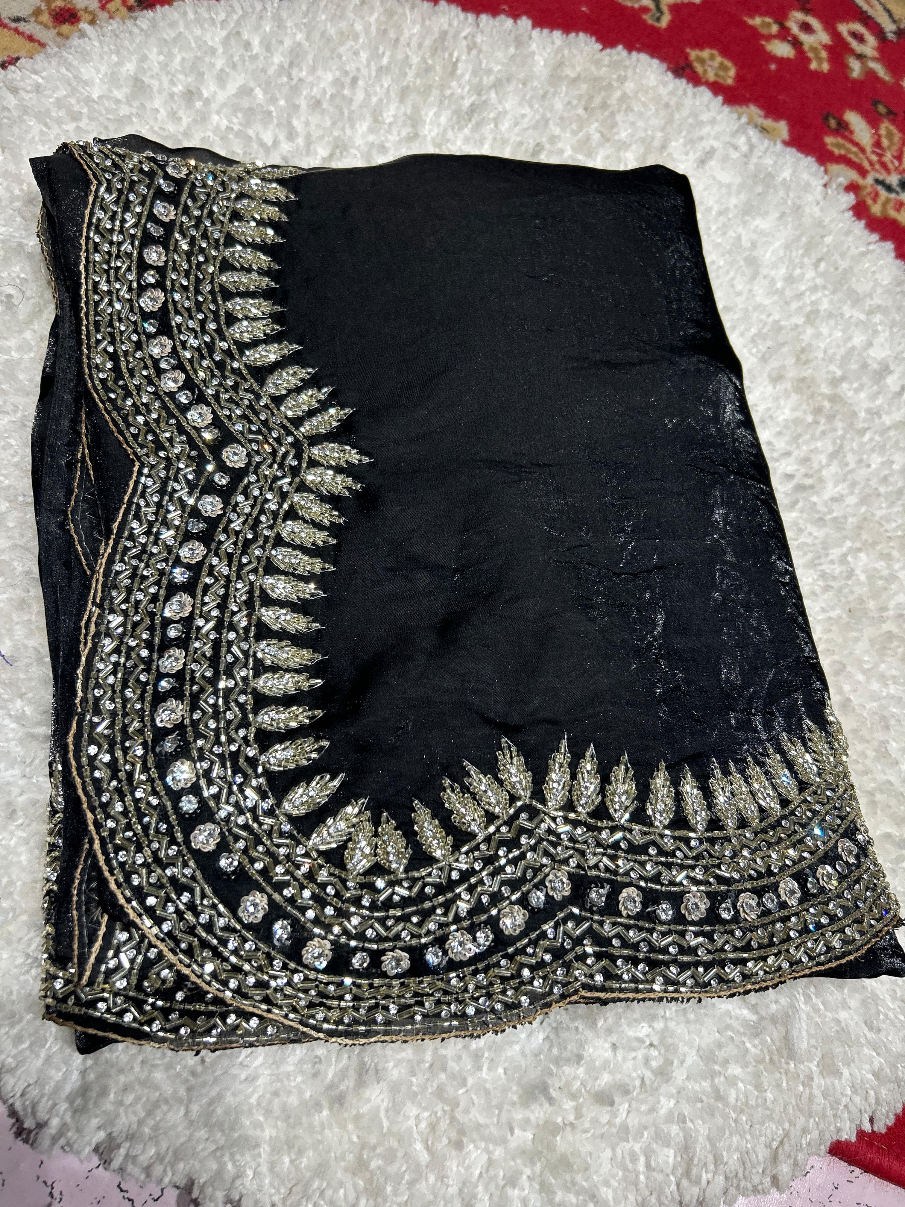 Koyla - Designer Handwork Saree