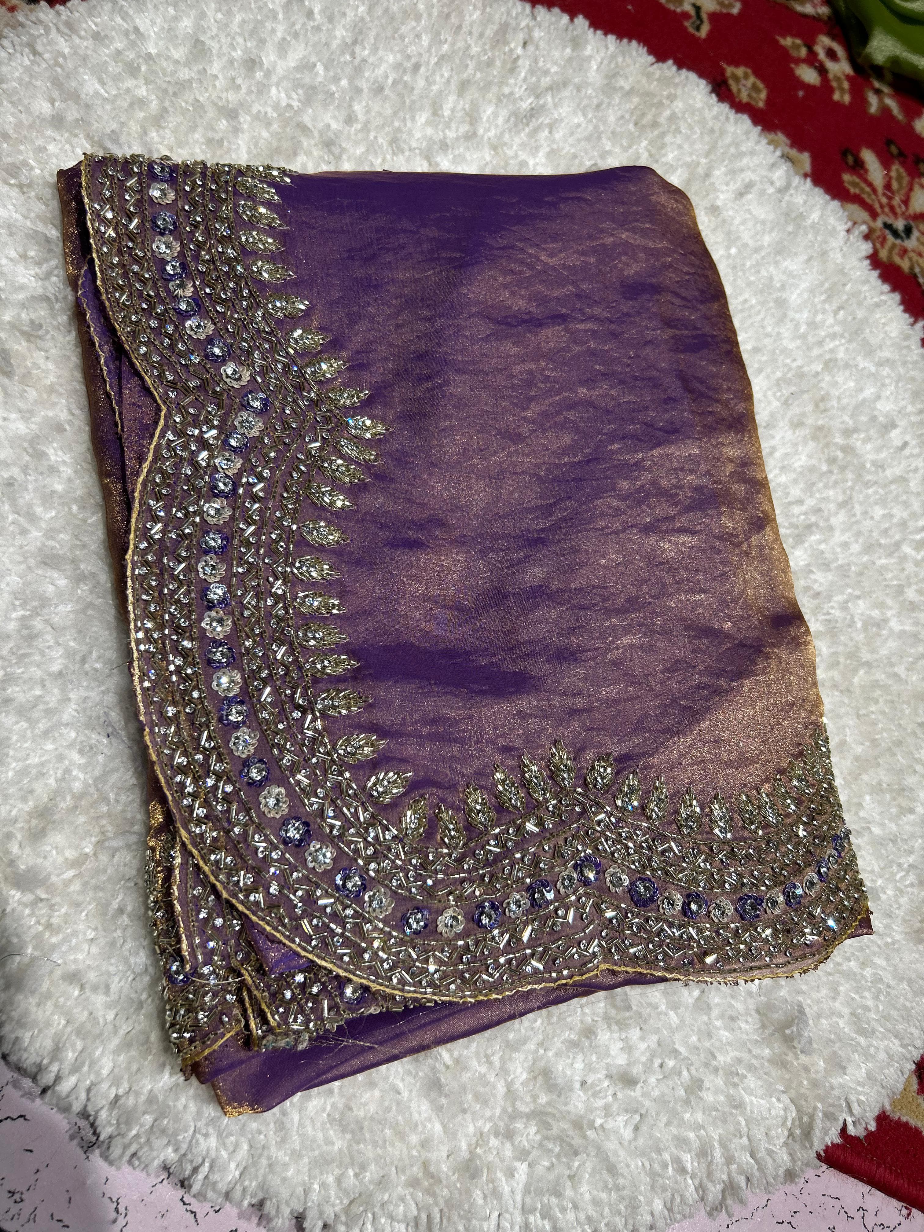 Koyla - Designer Handwork Saree