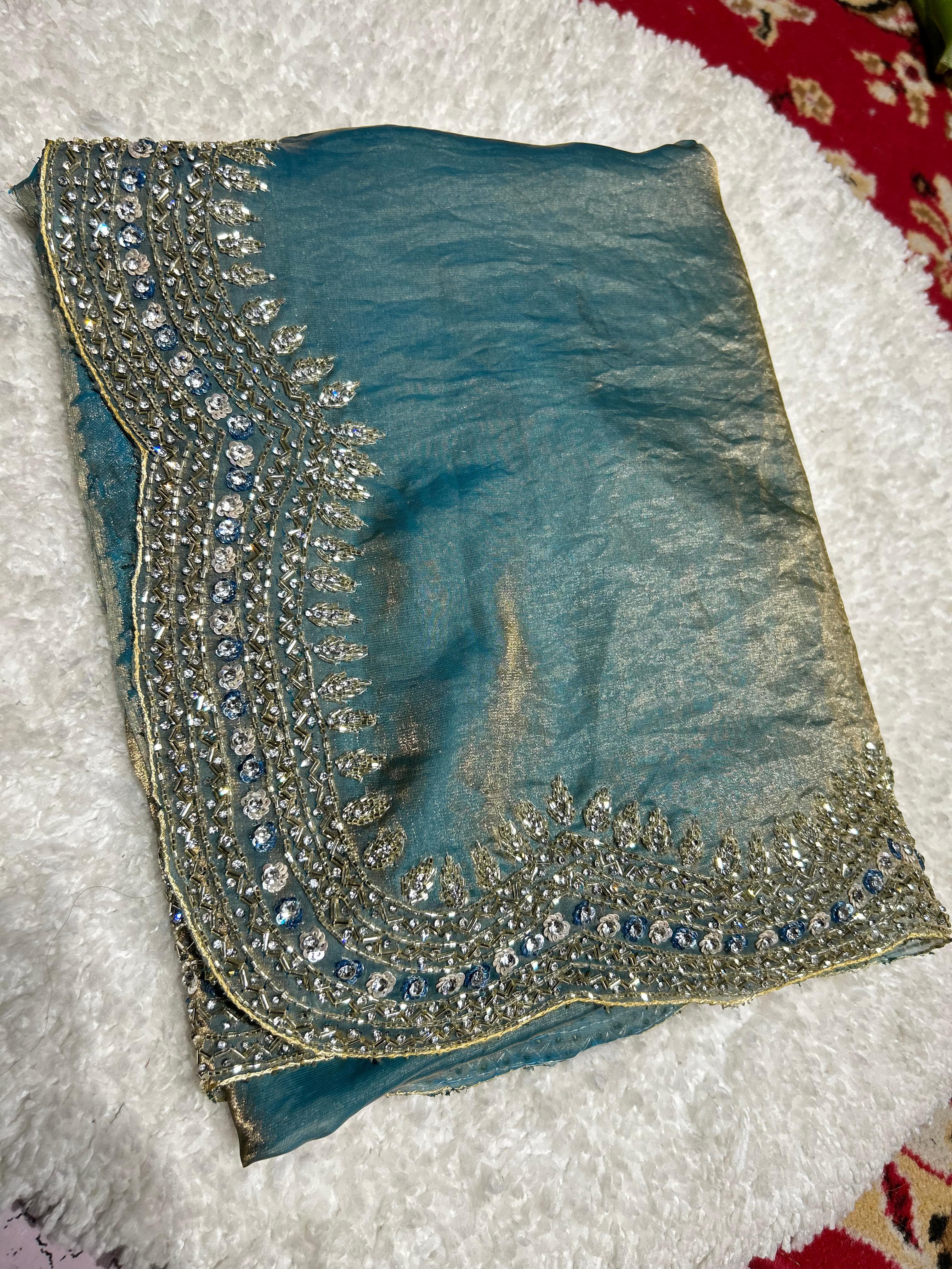 Koyla - Designer Handwork Saree