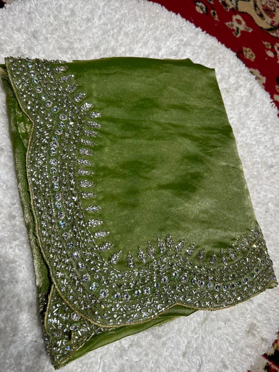 Koyla - Designer Handwork Saree