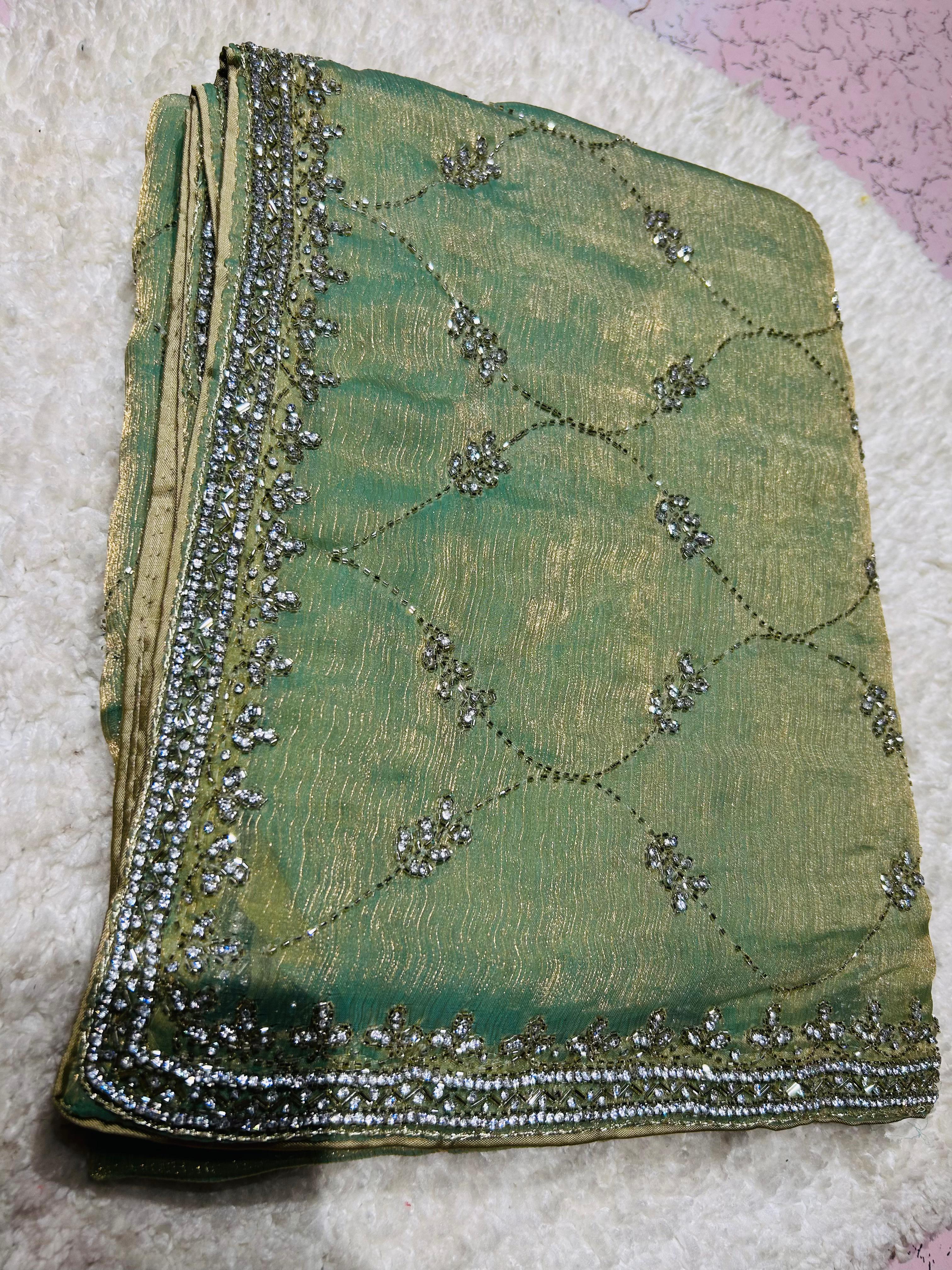 Designer Handwork Saree