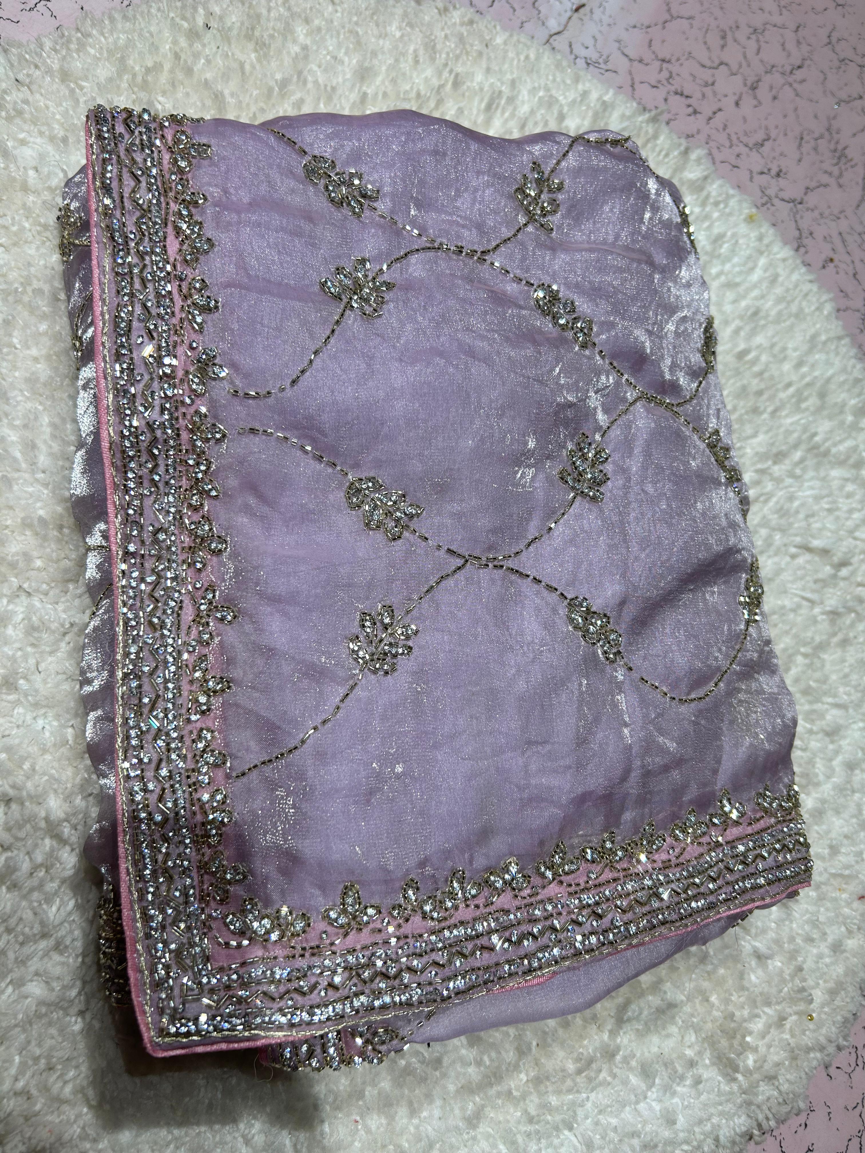 Designer Handwork Saree