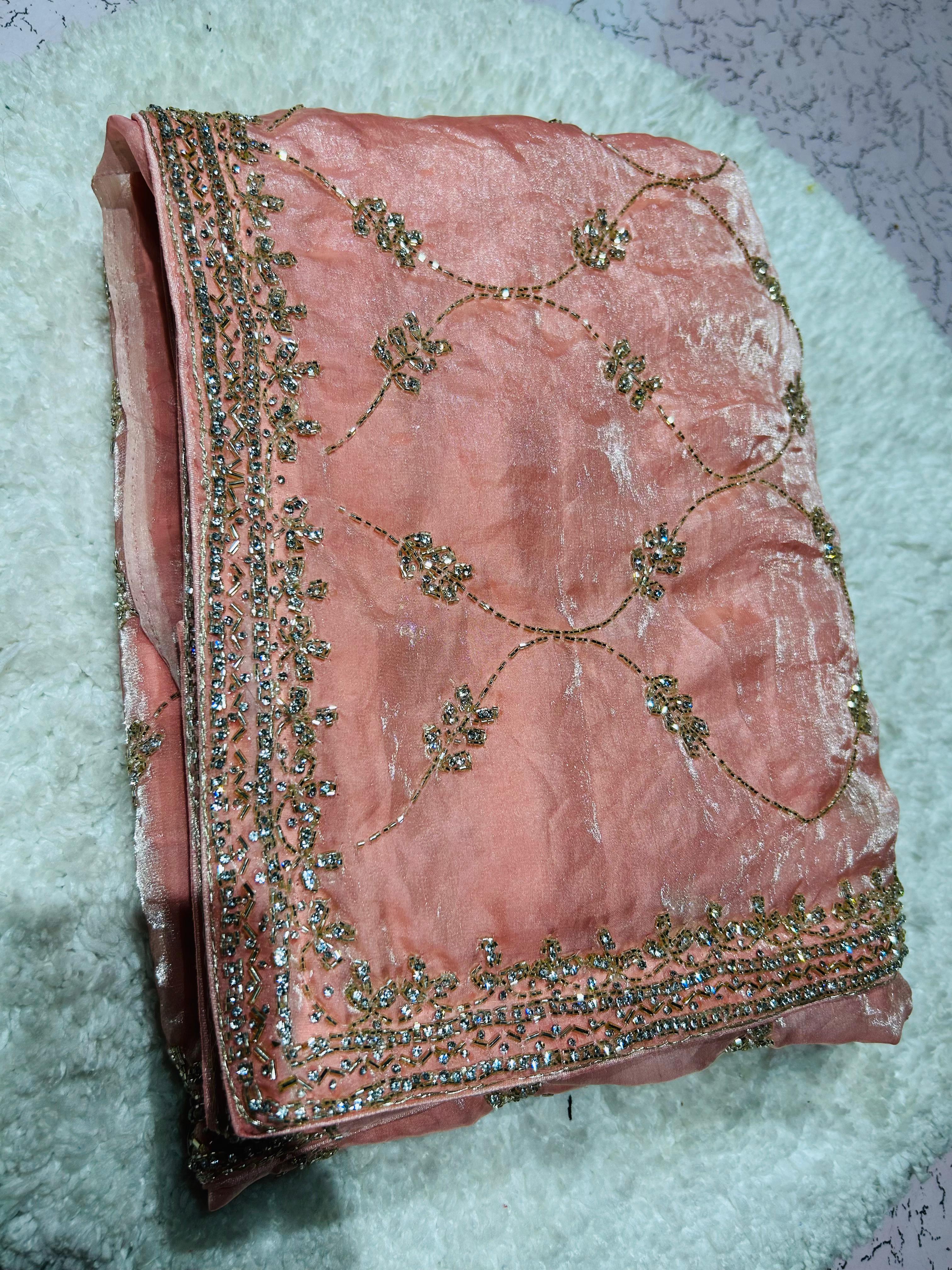 Designer Handwork Saree