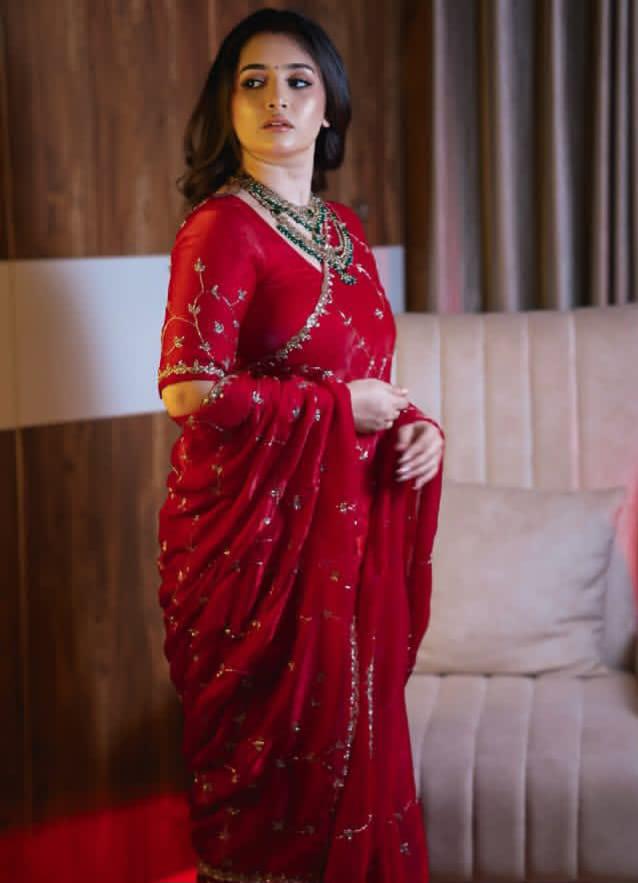 Designer Handwork Saree ✨