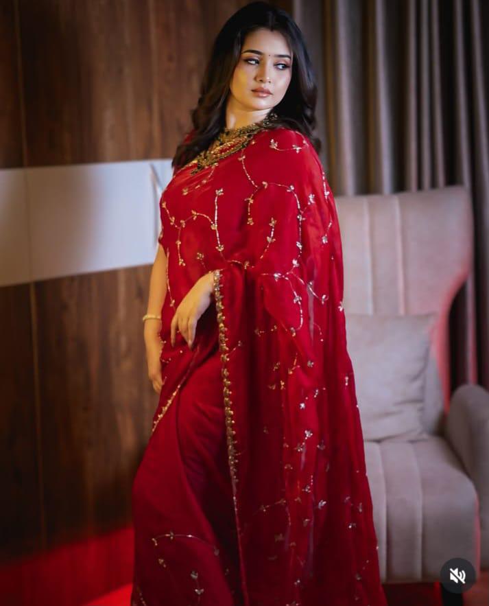 Designer Handwork Saree ✨