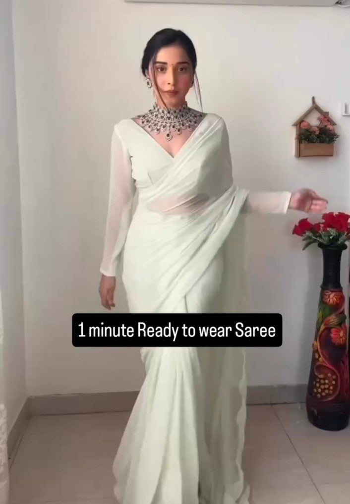 Ready to wear - One Minute Sarees