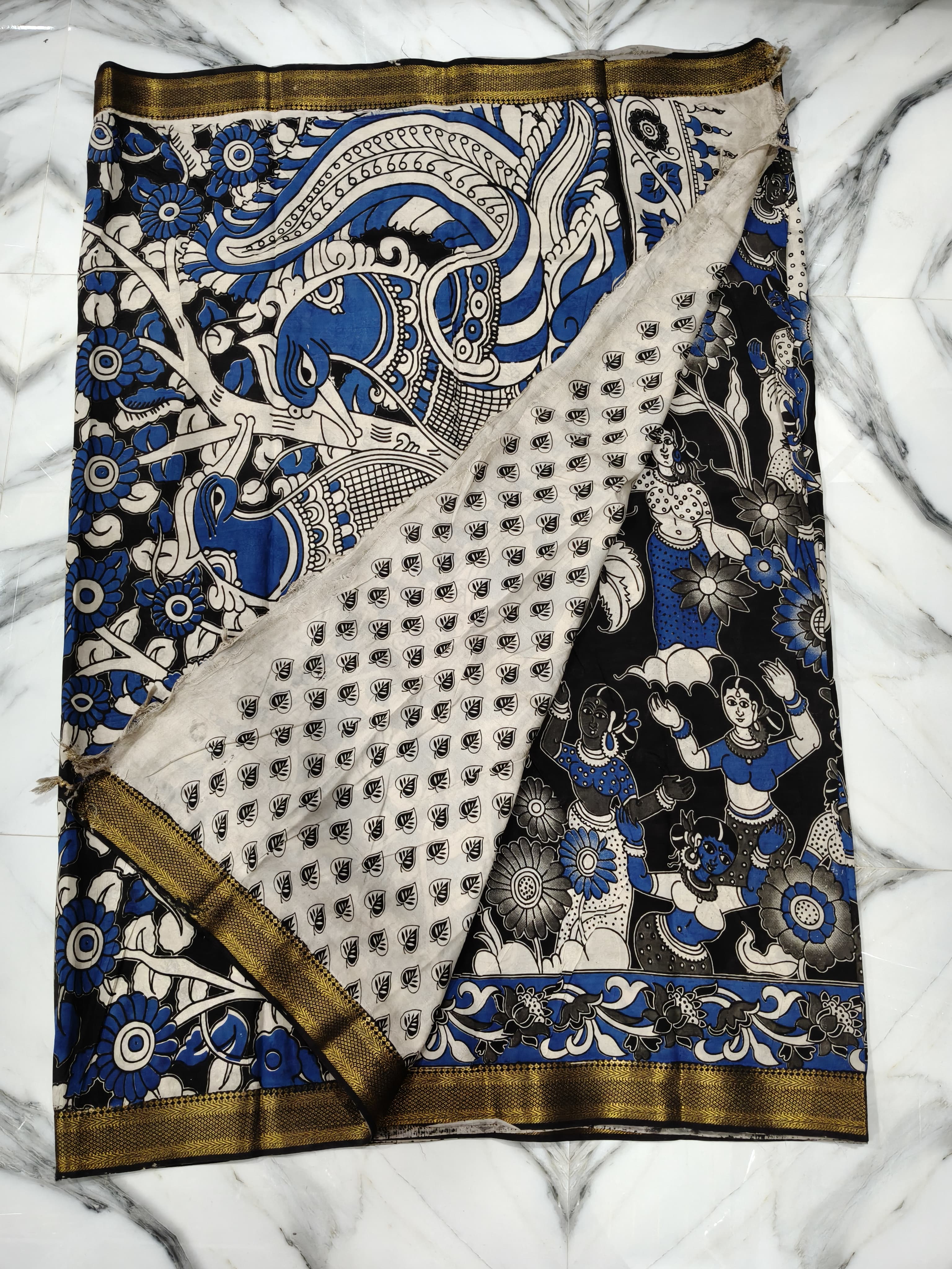 Kalamkari Cotton Saree