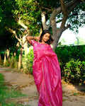 Gold Crush Saree