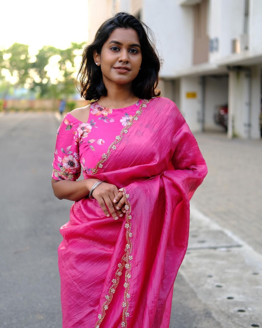 Gold Crush Saree