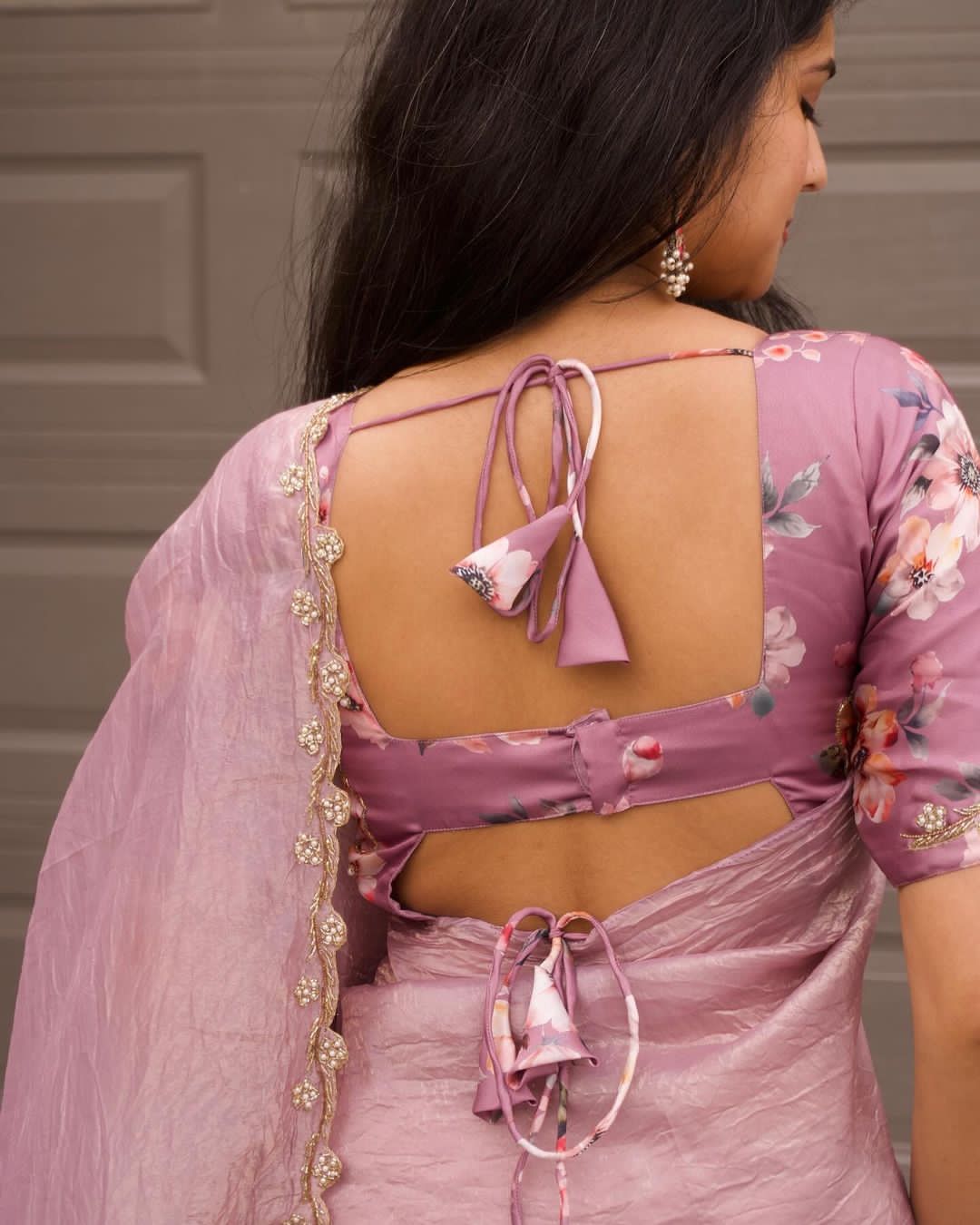 Gold Crush Saree