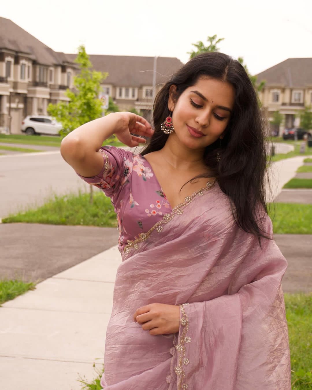 Gold Crush Saree