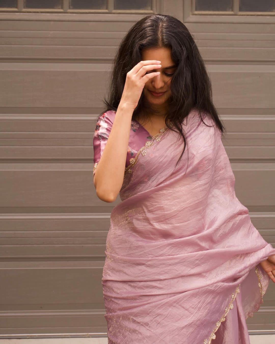 Gold Crush Saree