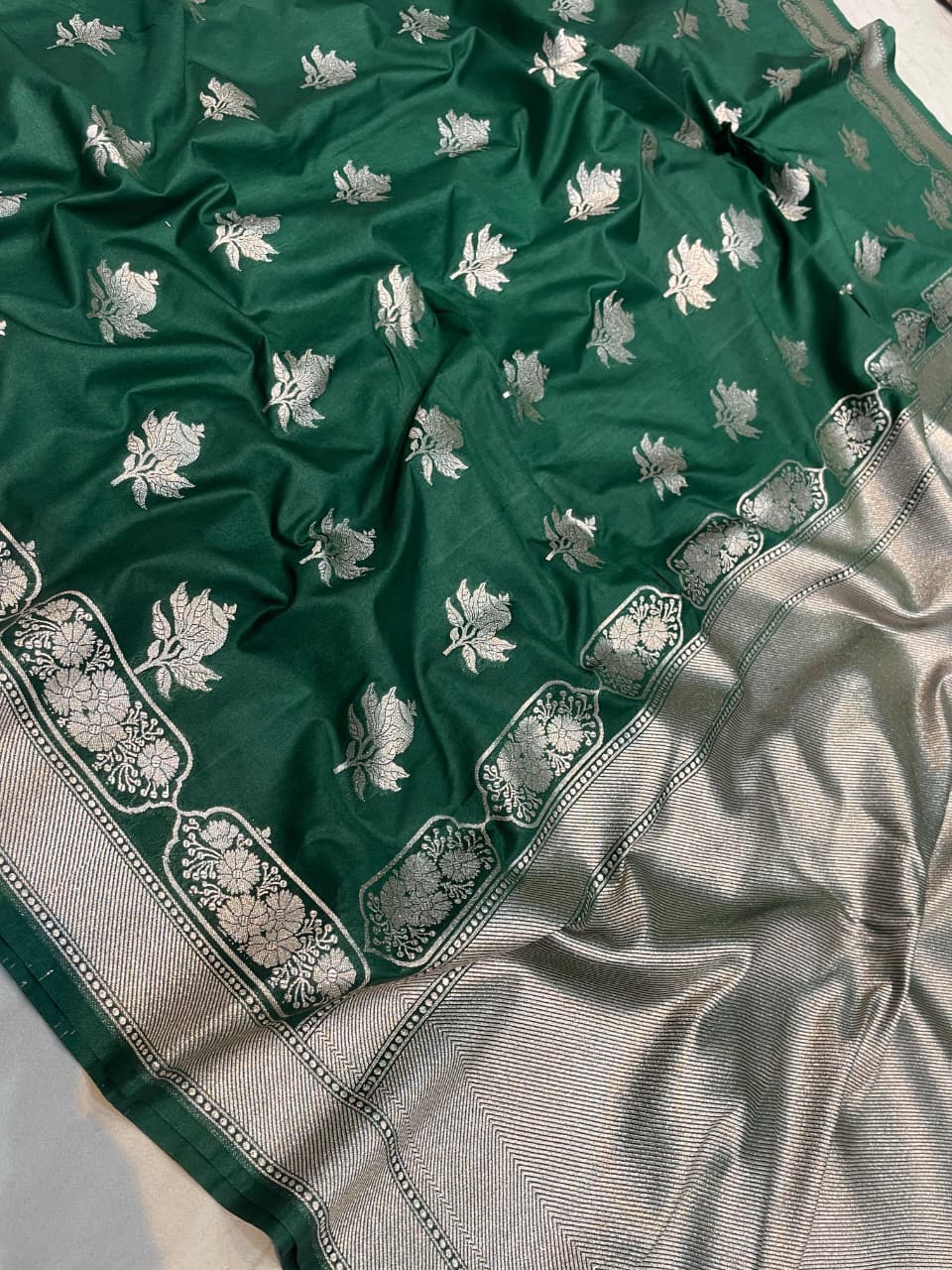 Mashru silk saree