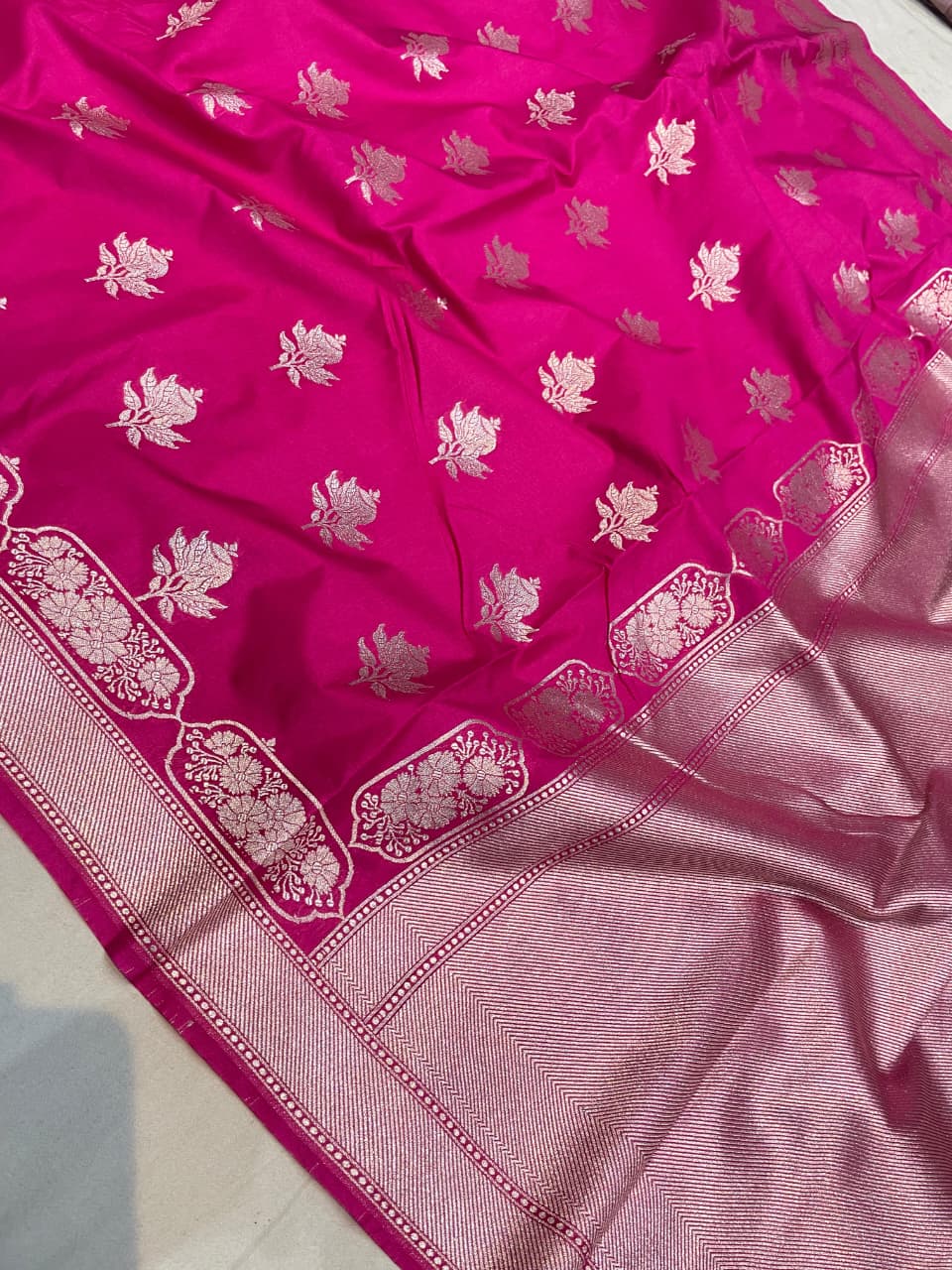 Mashru silk saree