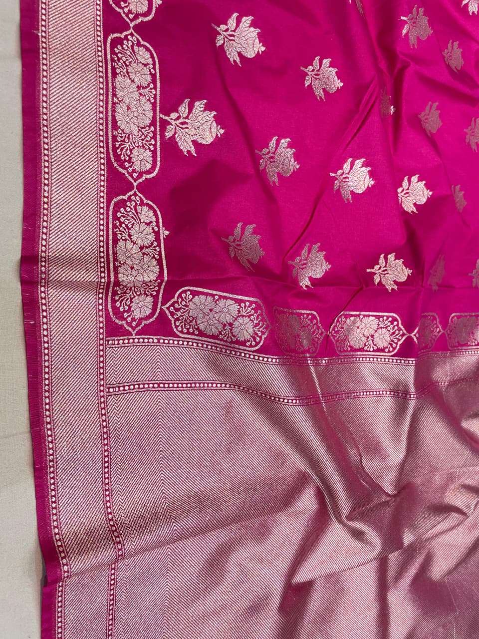 Mashru silk saree