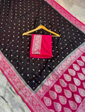 Banarasi Georgette Katan Silk Saree