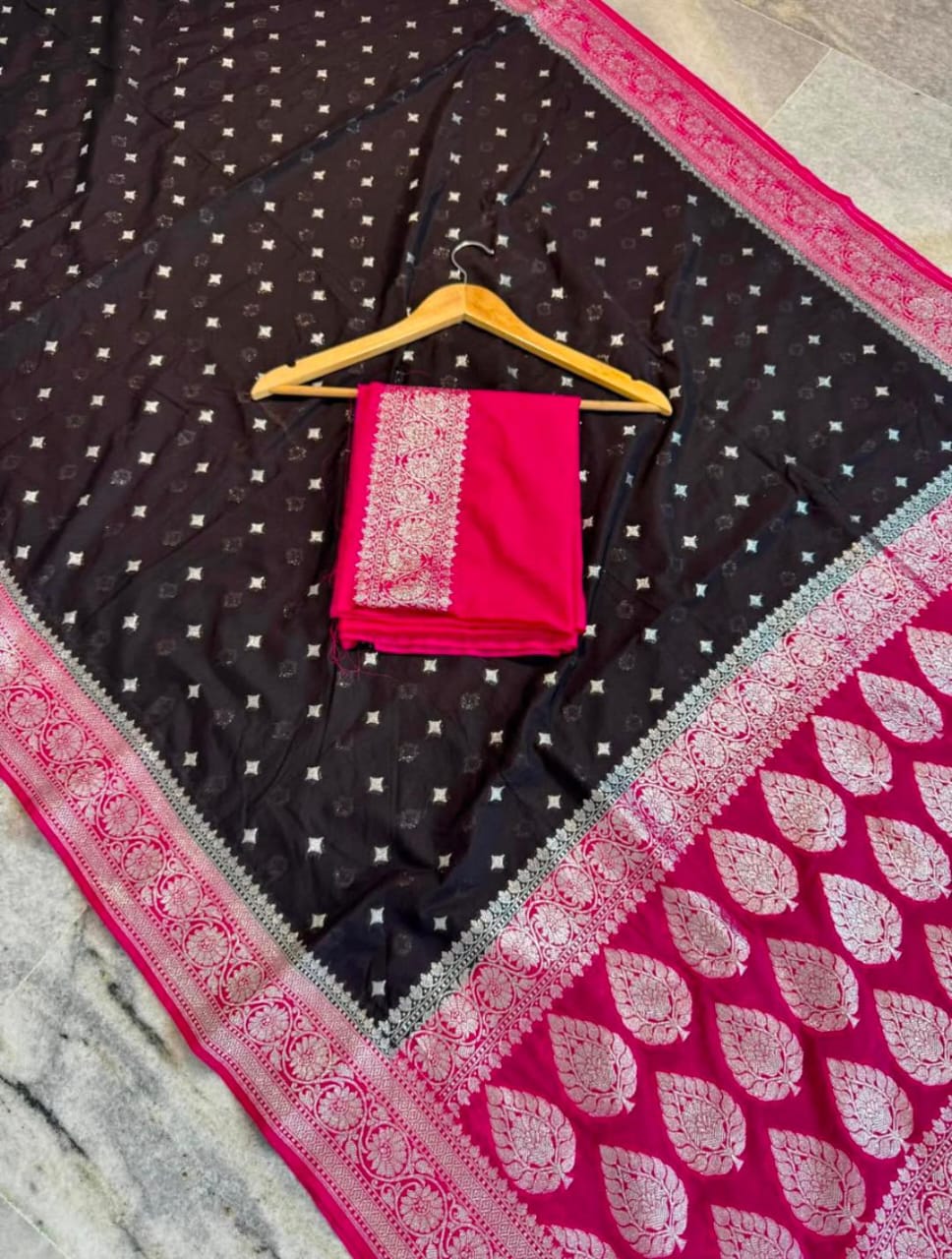 Banarasi Georgette Katan Silk Saree