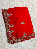 Thanu - Fendy Silk Designer Handwork Saree