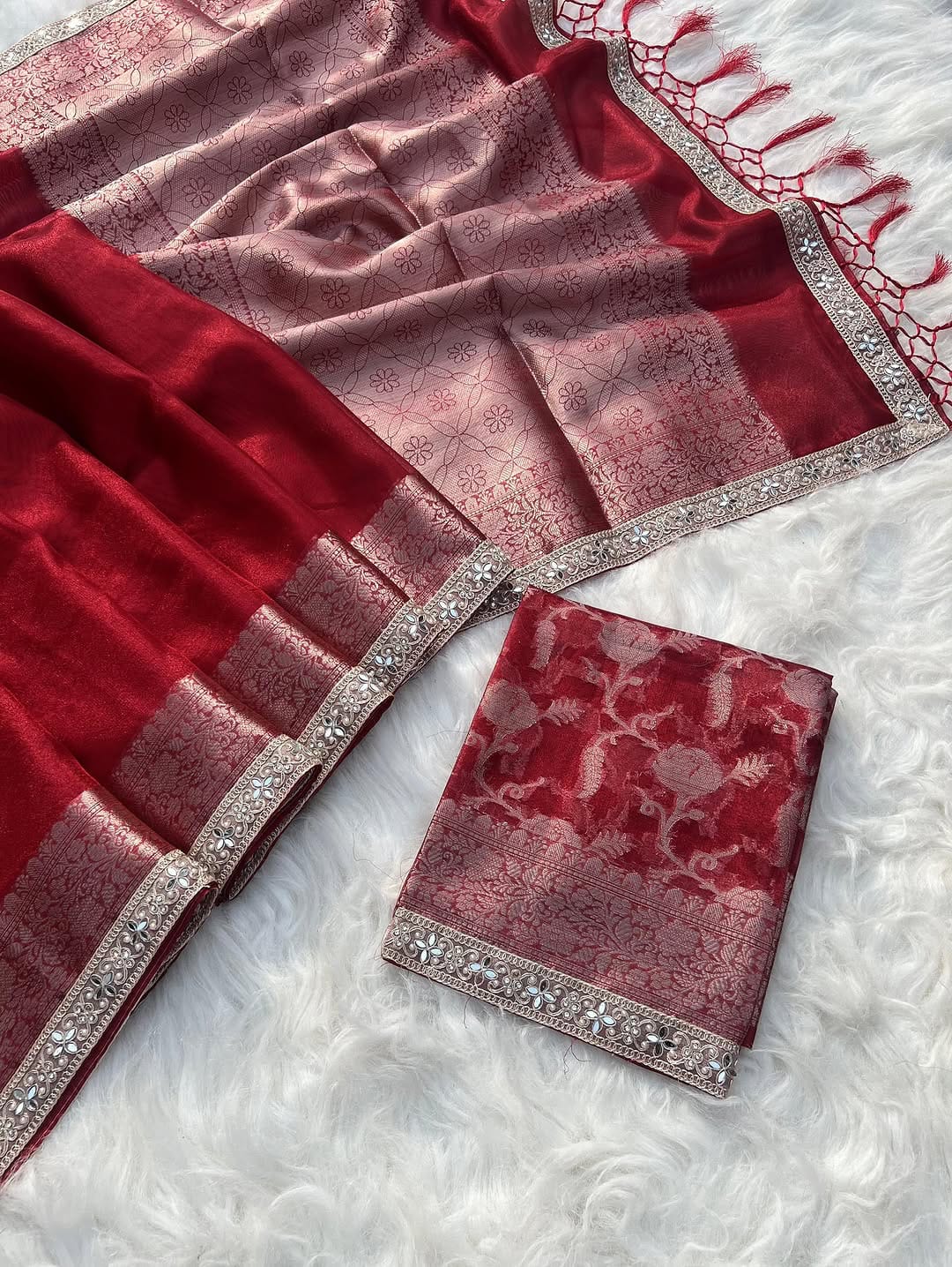 Premium Tissue Silk Saree