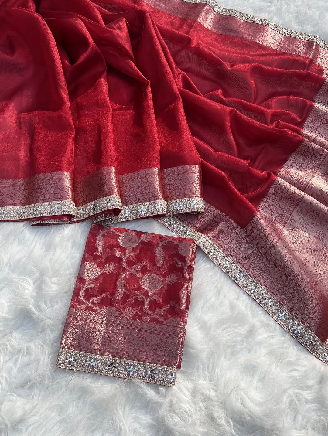 Premium Tissue Silk Saree