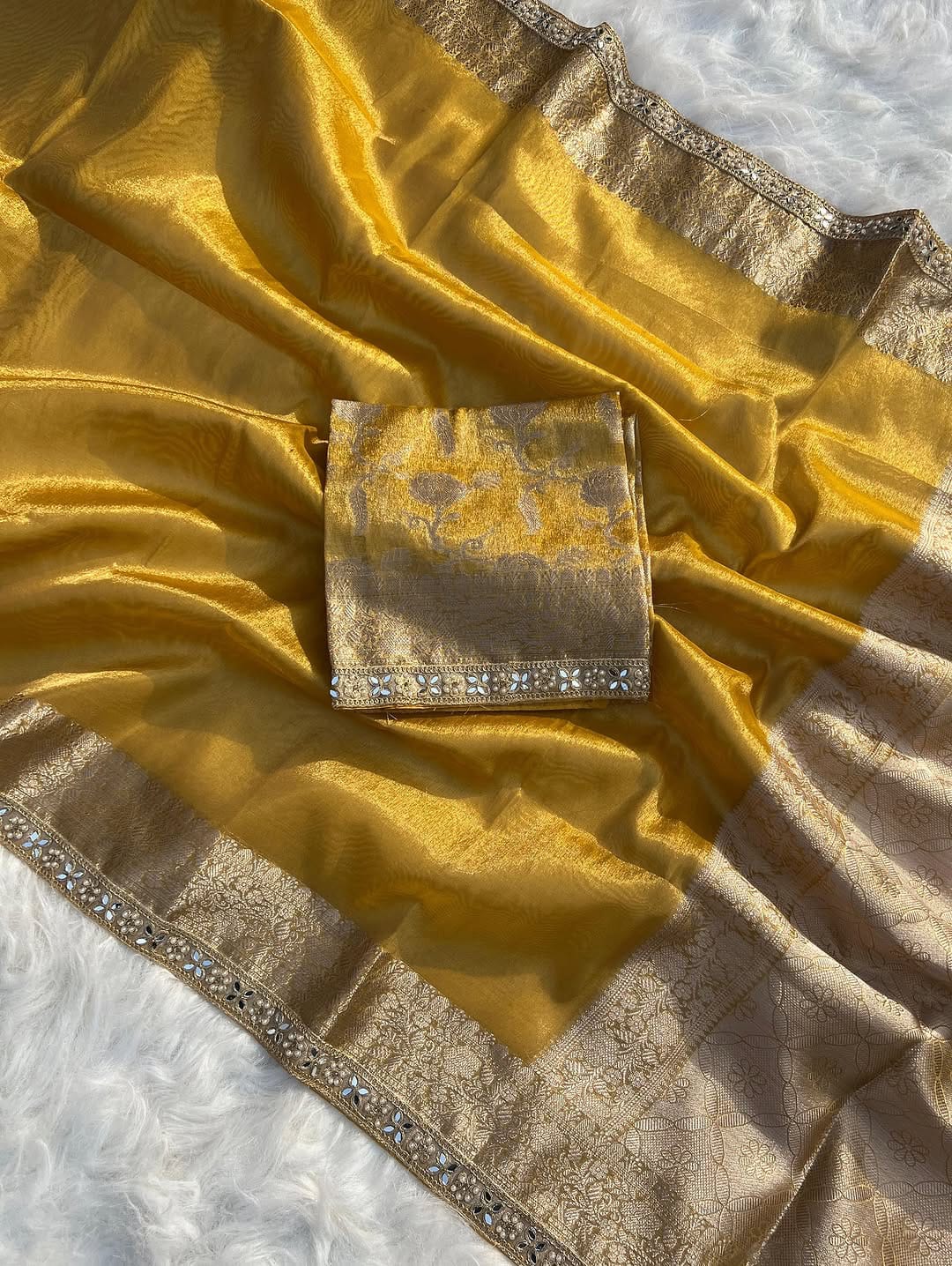 Premium Tissue Silk Saree