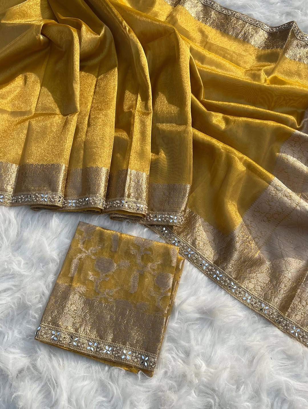 Premium Tissue Silk Saree