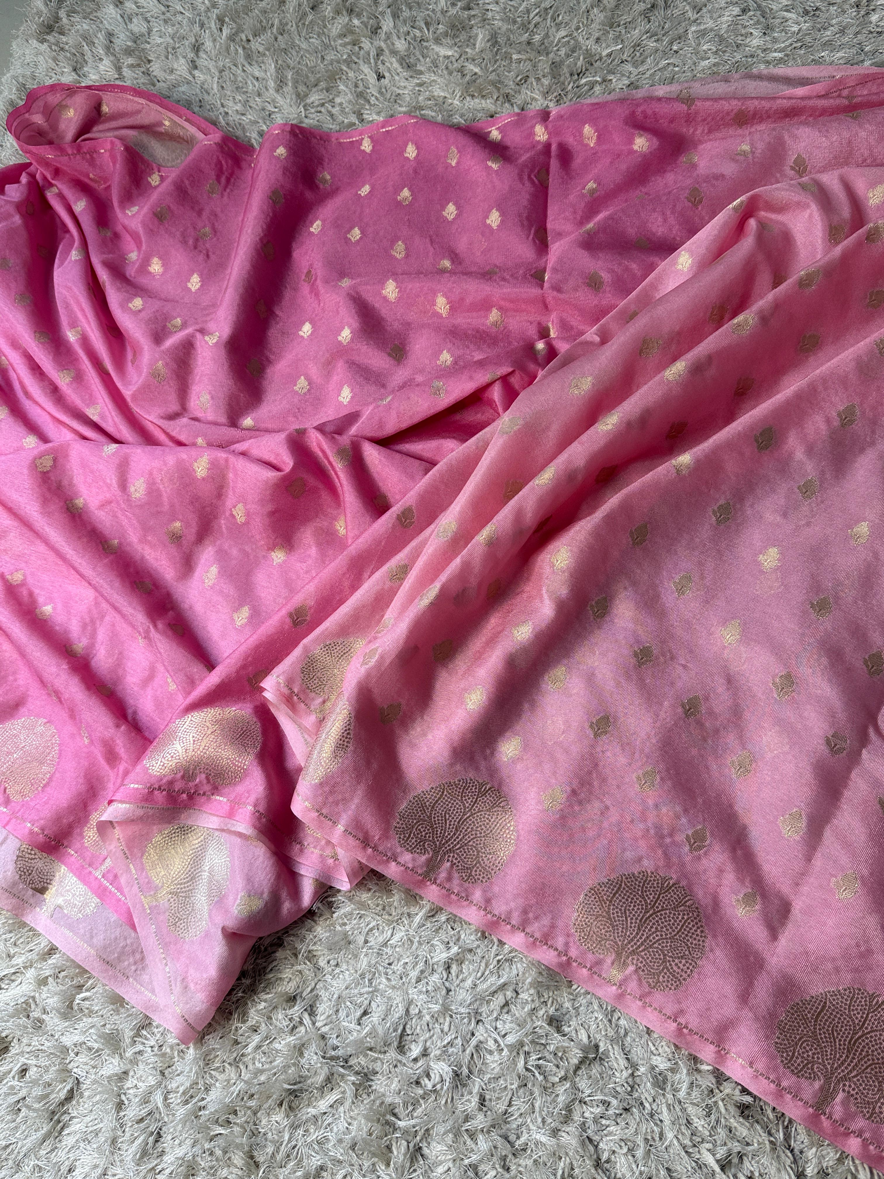 Premium banarasi katan super soft saree