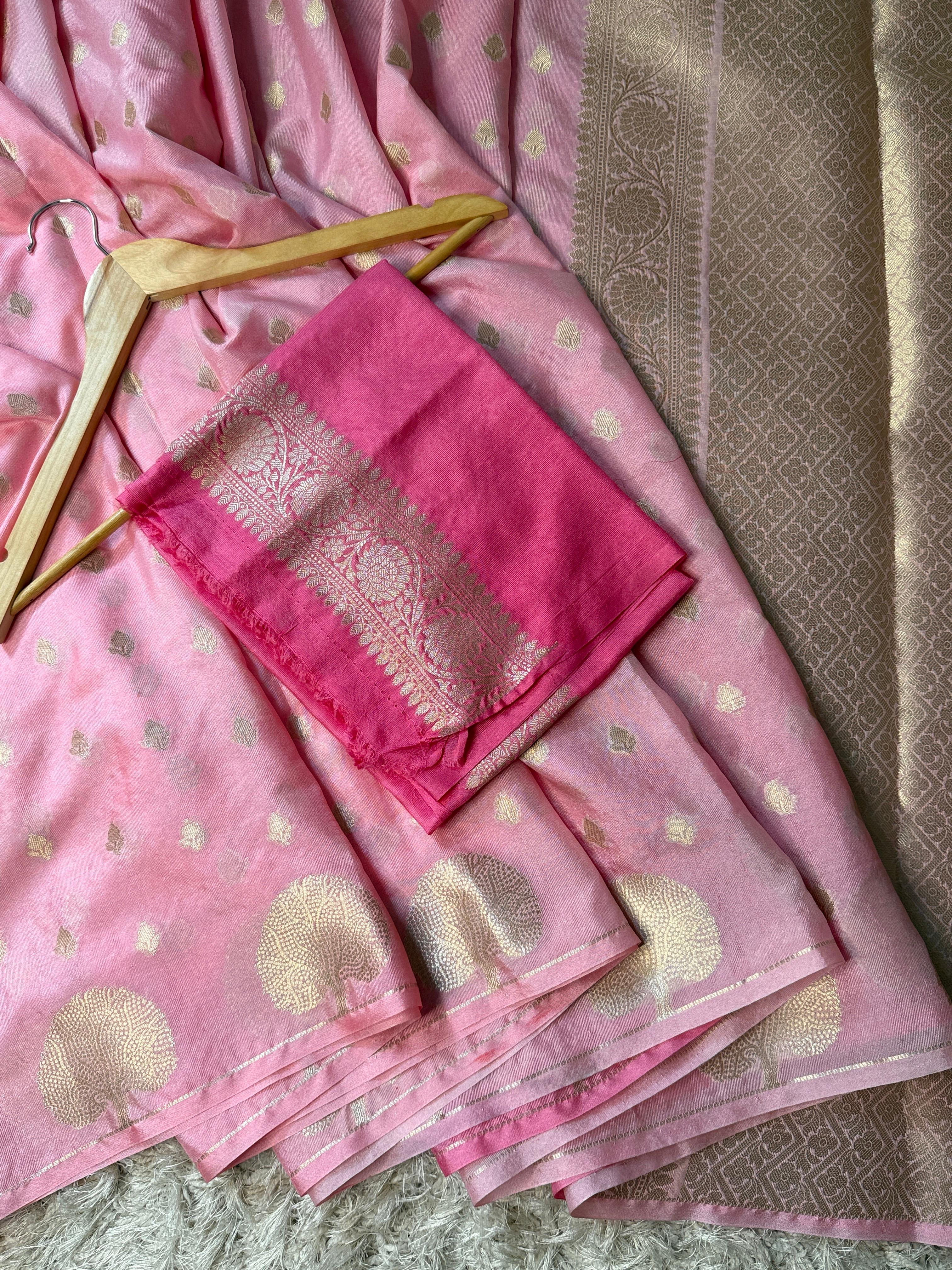 Premium banarasi katan super soft saree