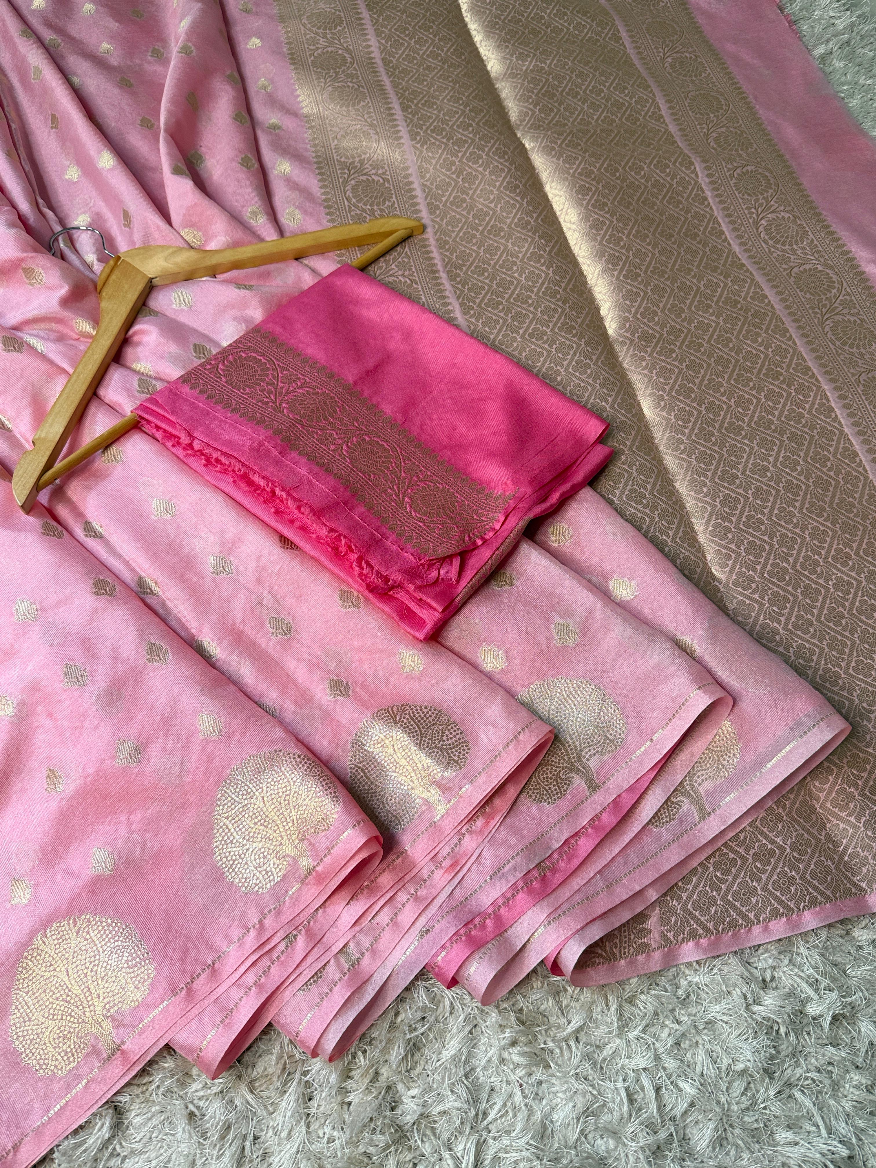 Premium banarasi katan super soft saree