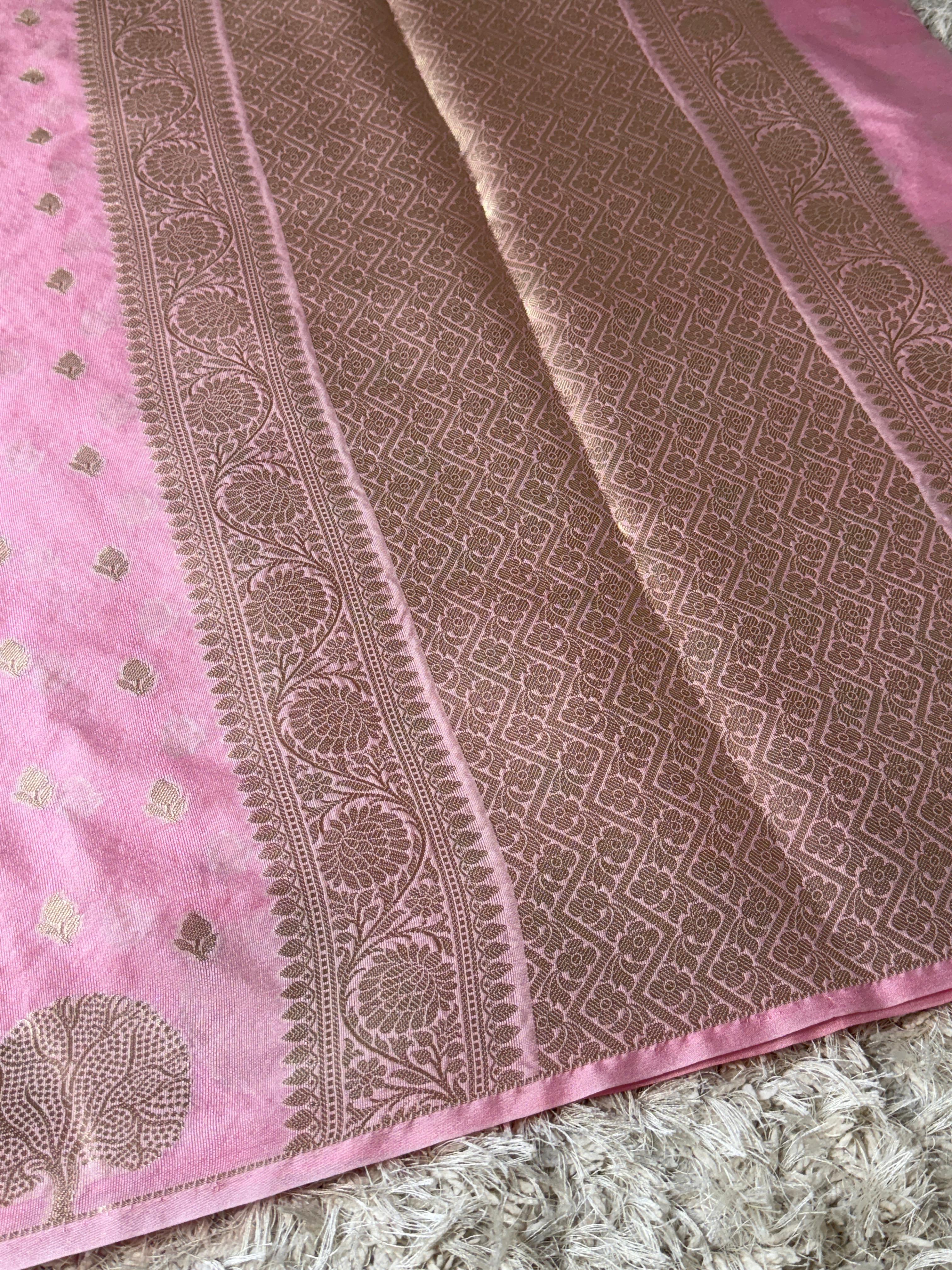 Premium banarasi katan super soft saree