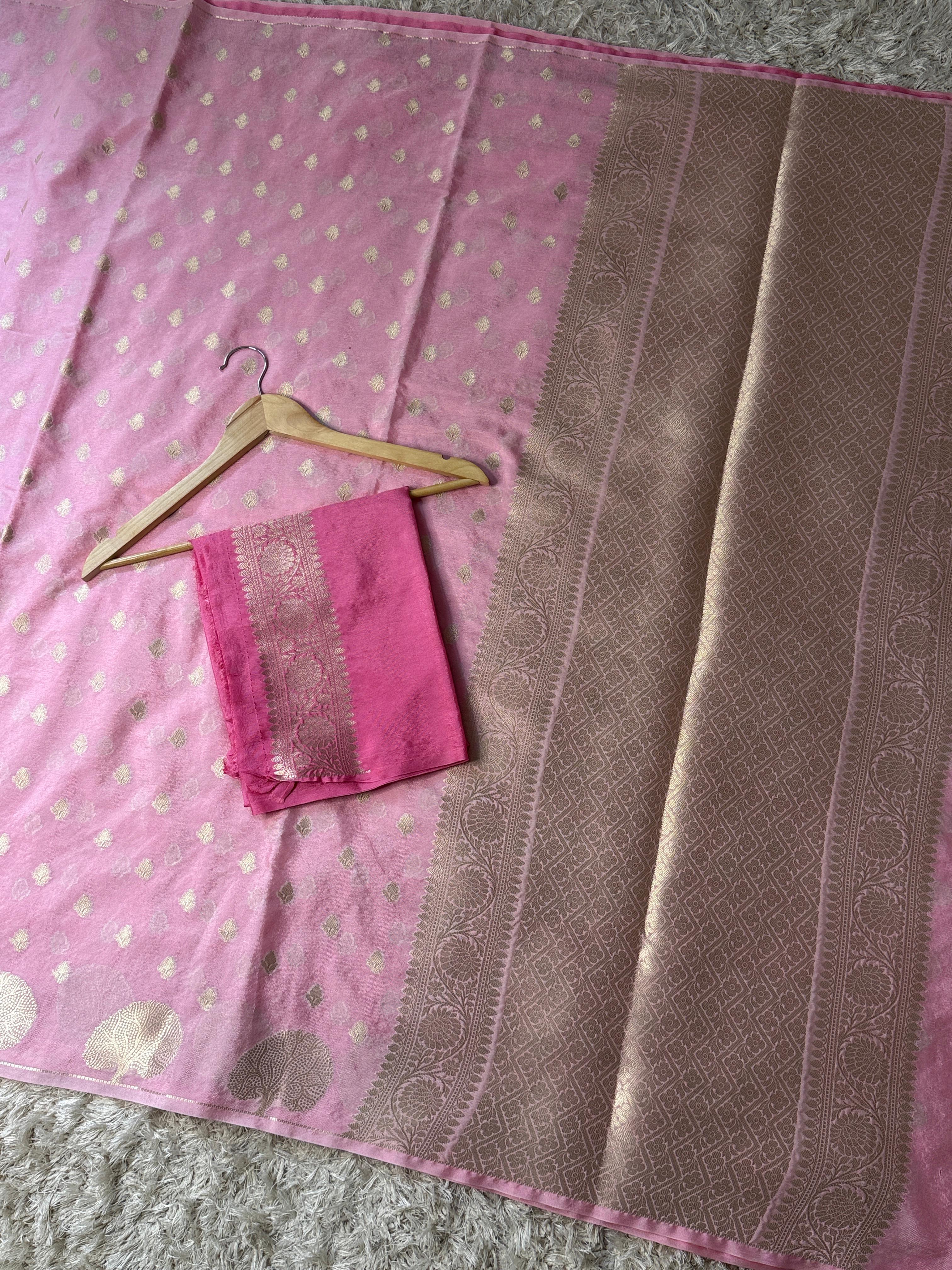 Premium banarasi katan super soft saree