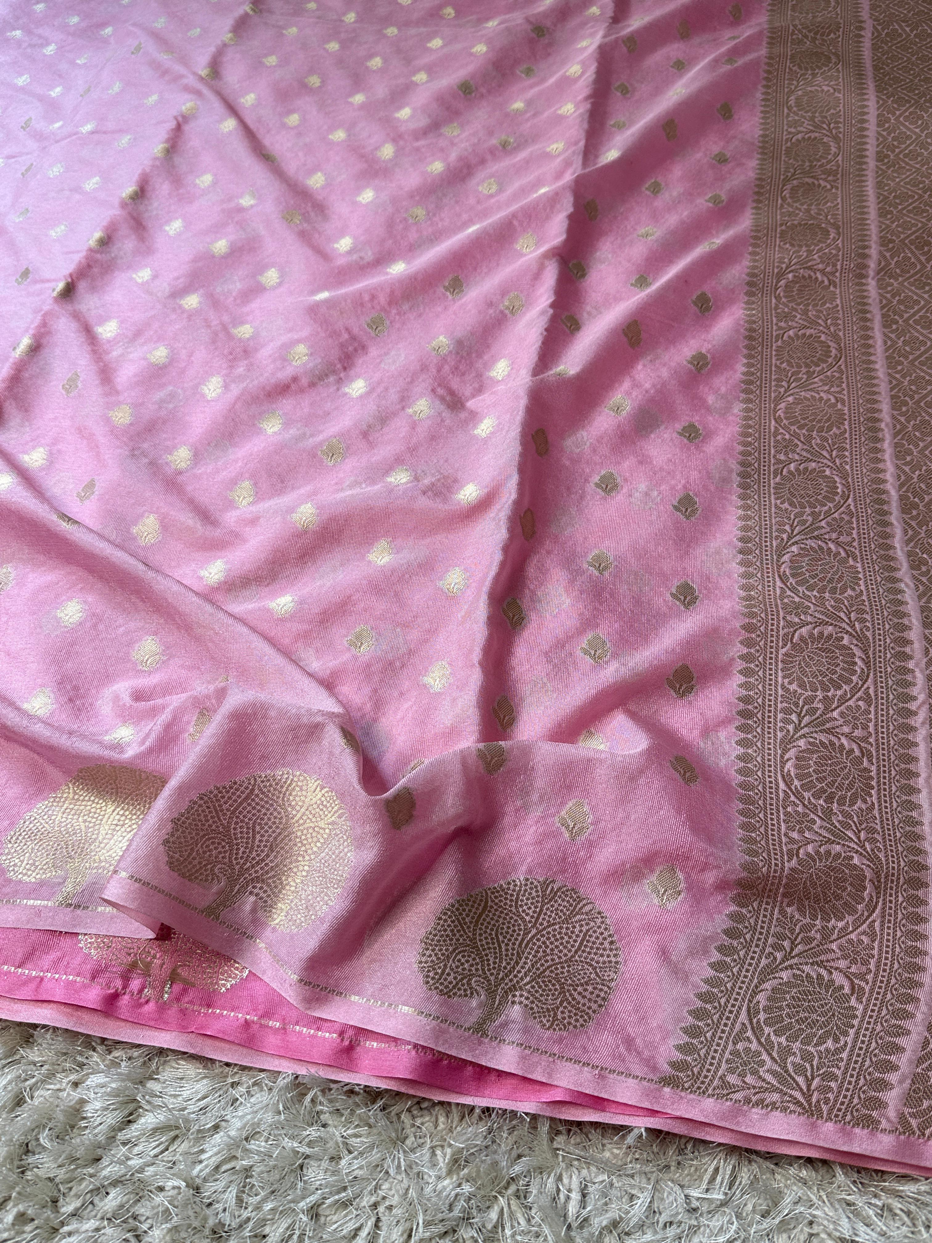 Premium banarasi katan super soft saree
