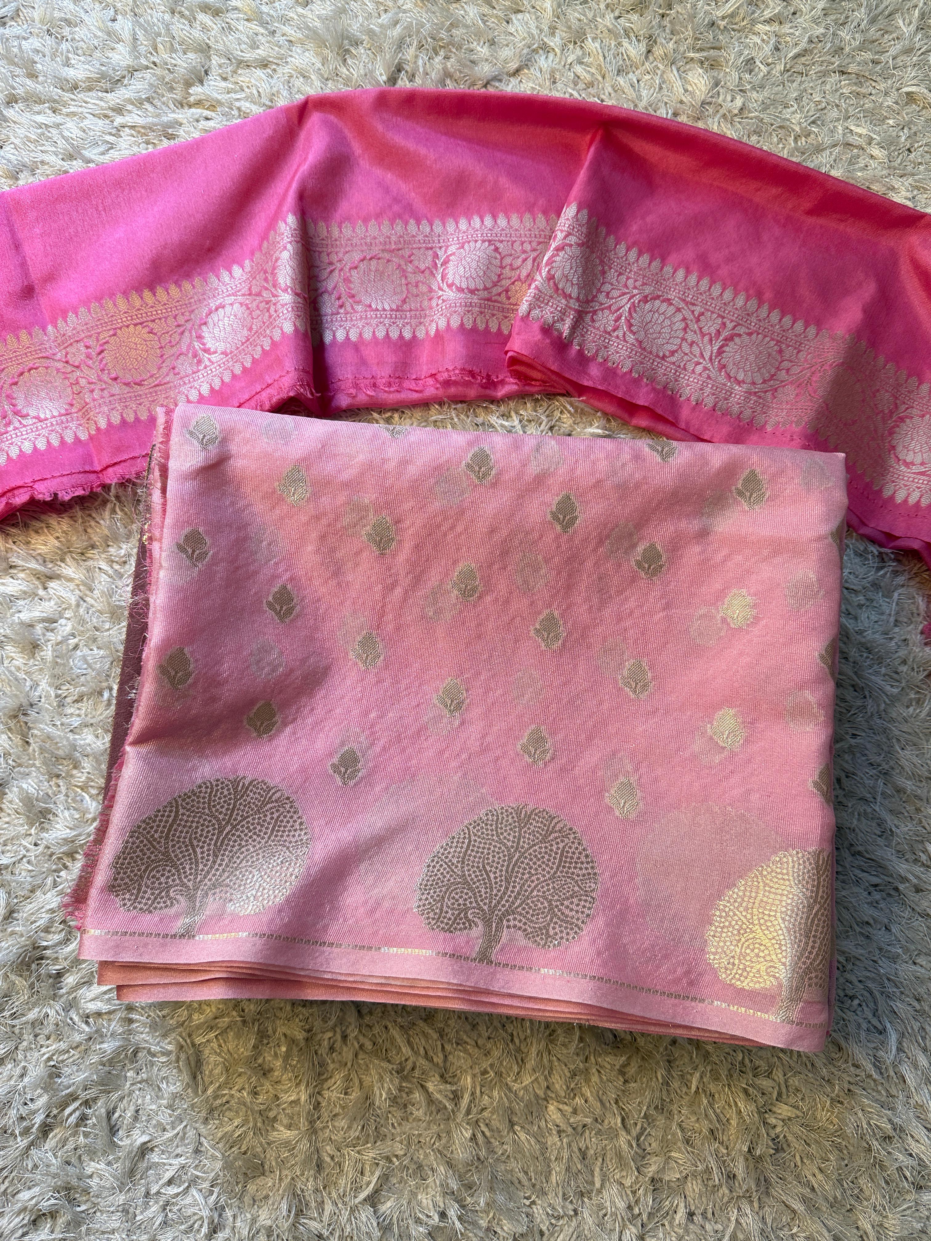 Premium banarasi katan super soft saree