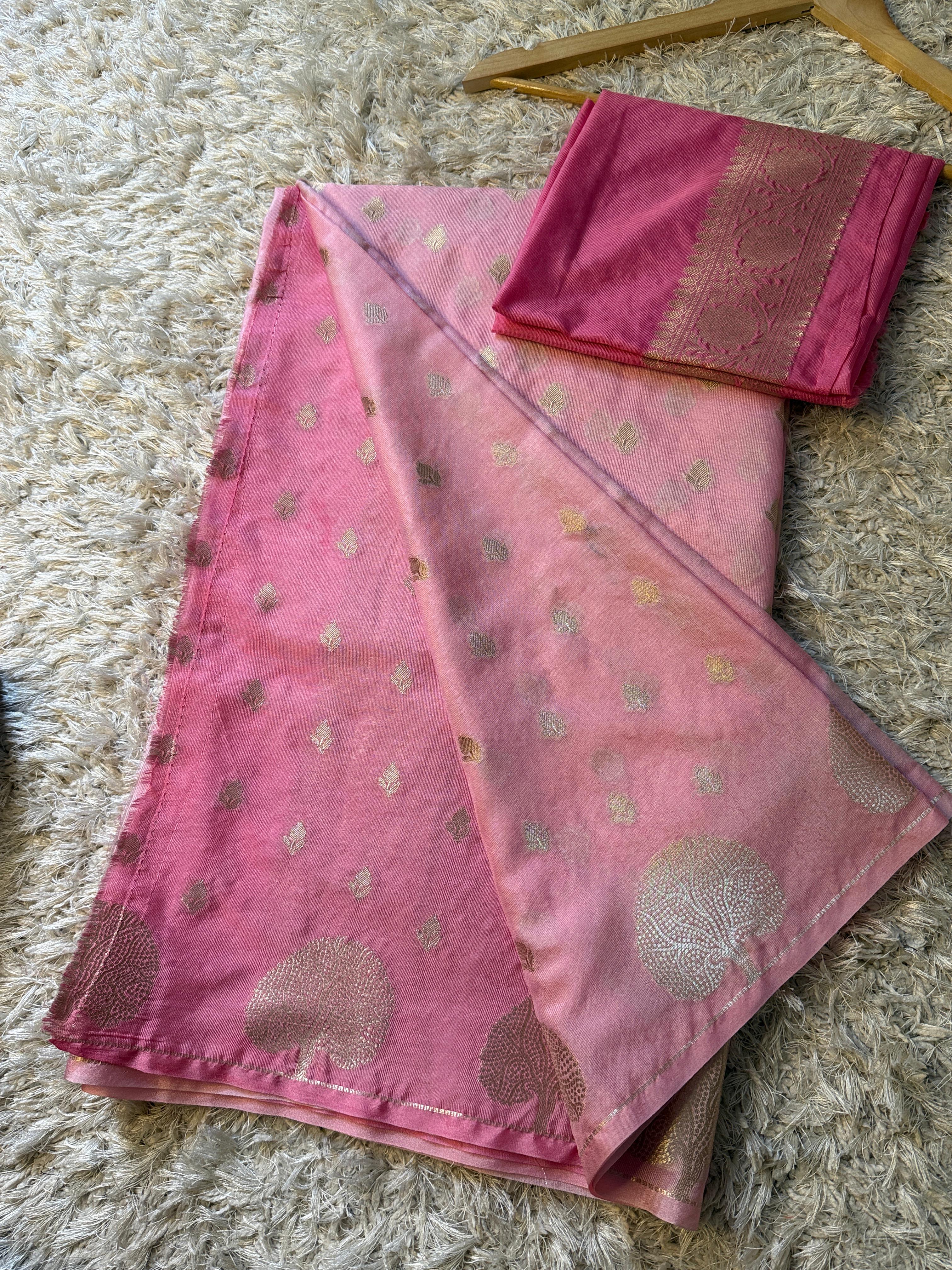 Premium banarasi katan super soft saree